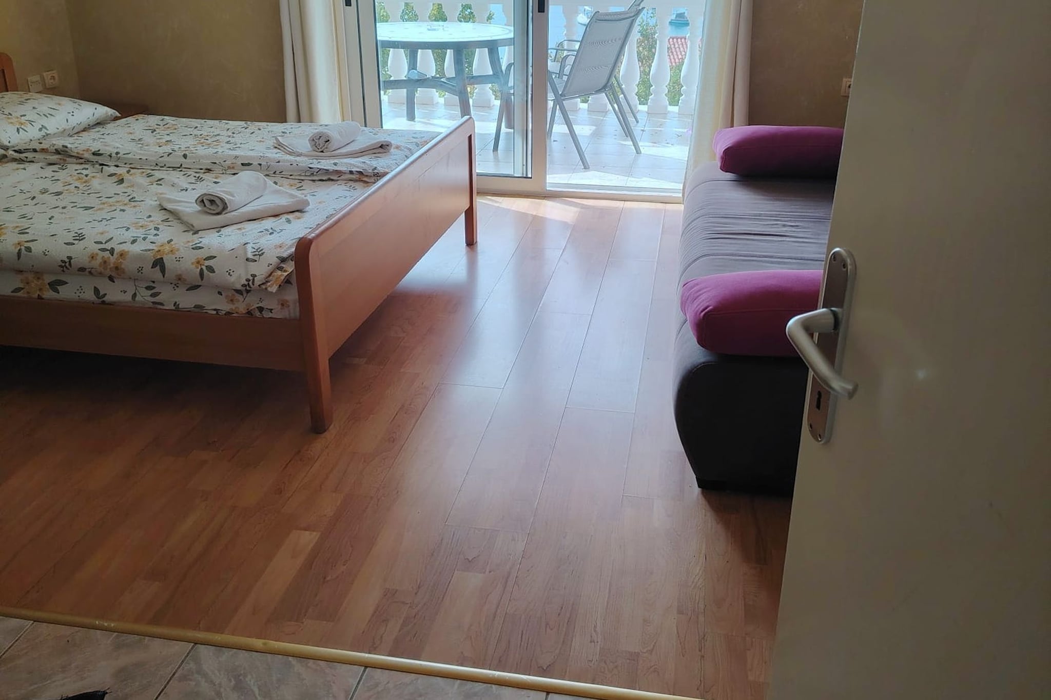 Comfort Kostrena Apartments Rijeka - Studio Apartment with balcony and sea view (4) - Chambre