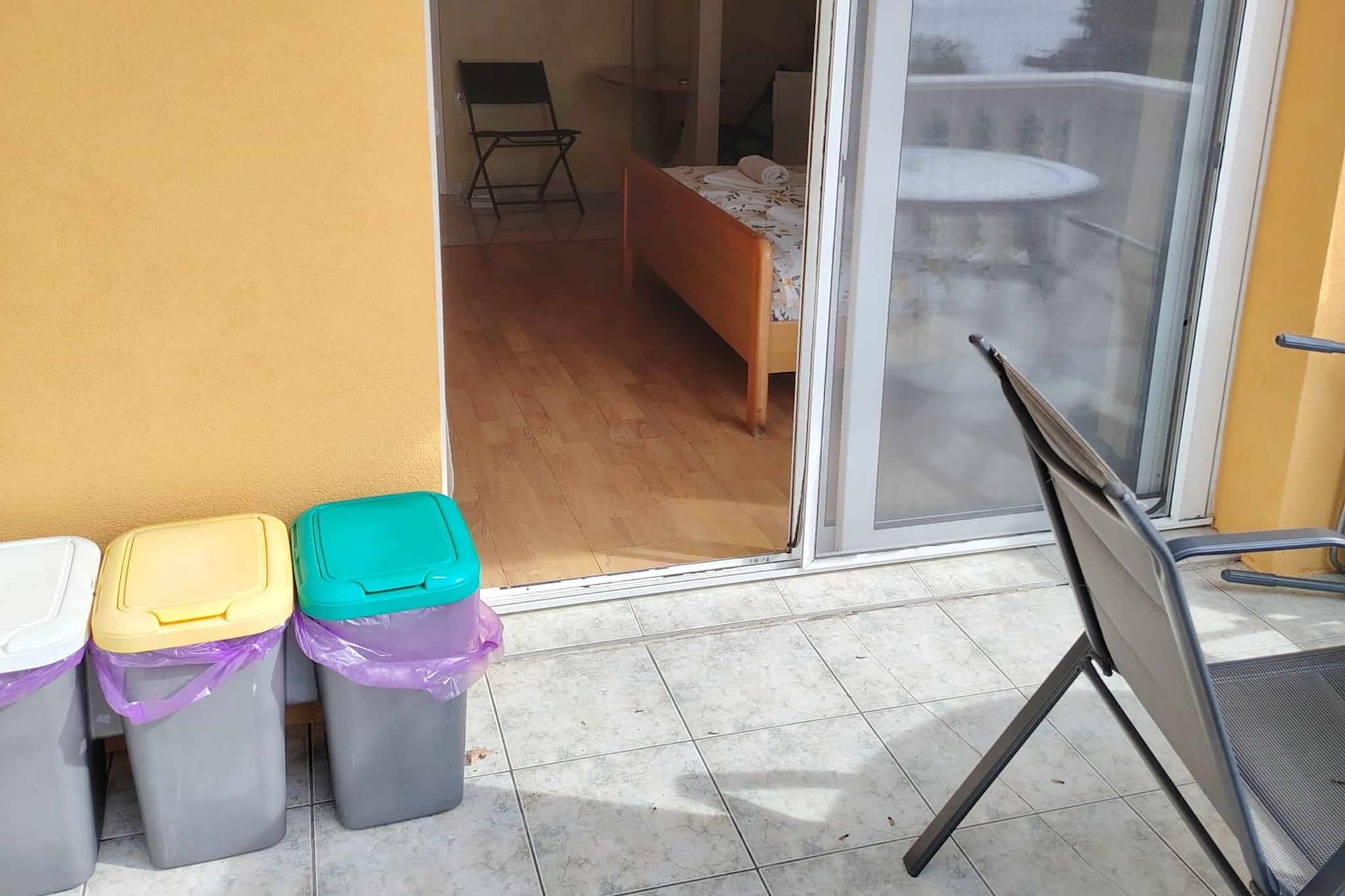Comfort Kostrena Apartments Rijeka - Studio Apartment with balcony and sea view (4) - Terrasse / balcon