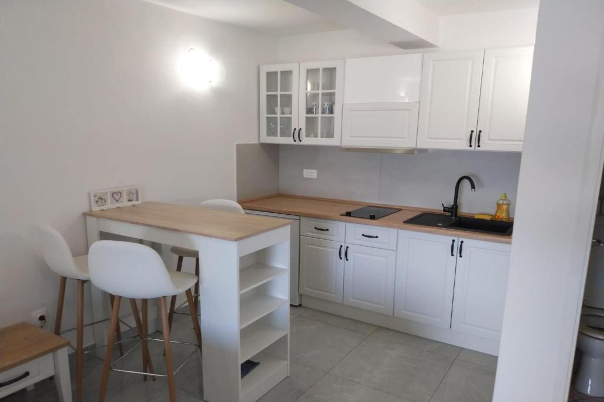 Comfort Apartments Lumbarda - Studio Apartment with SeaView - Keuken