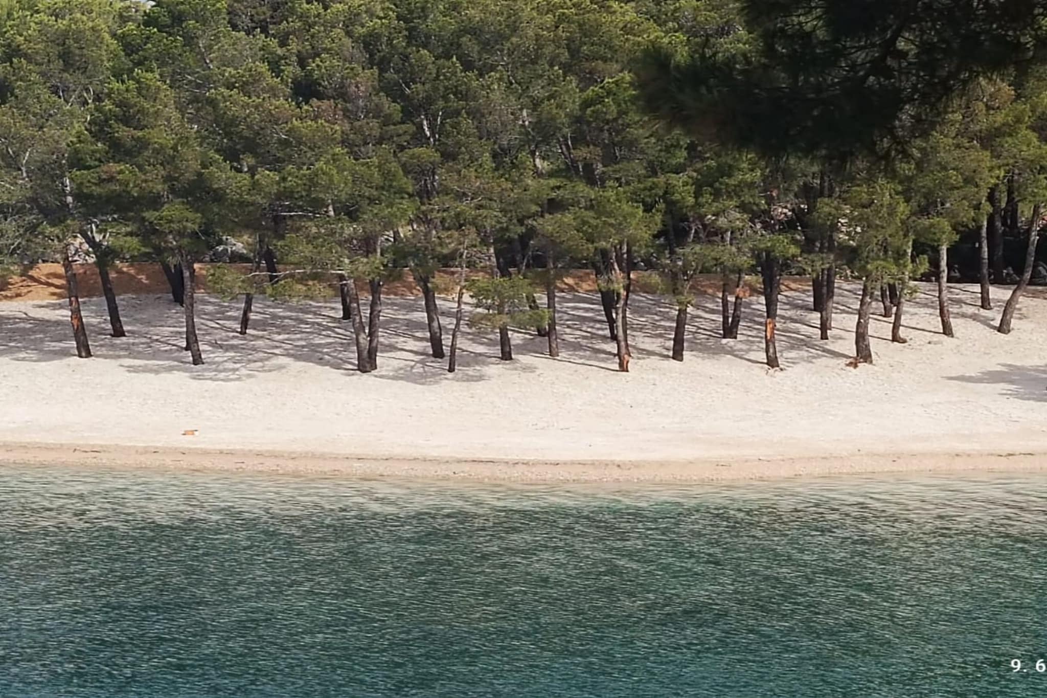 Dalmatia Apartments-Studio Apartment with Balcony 3a - Uitzicht