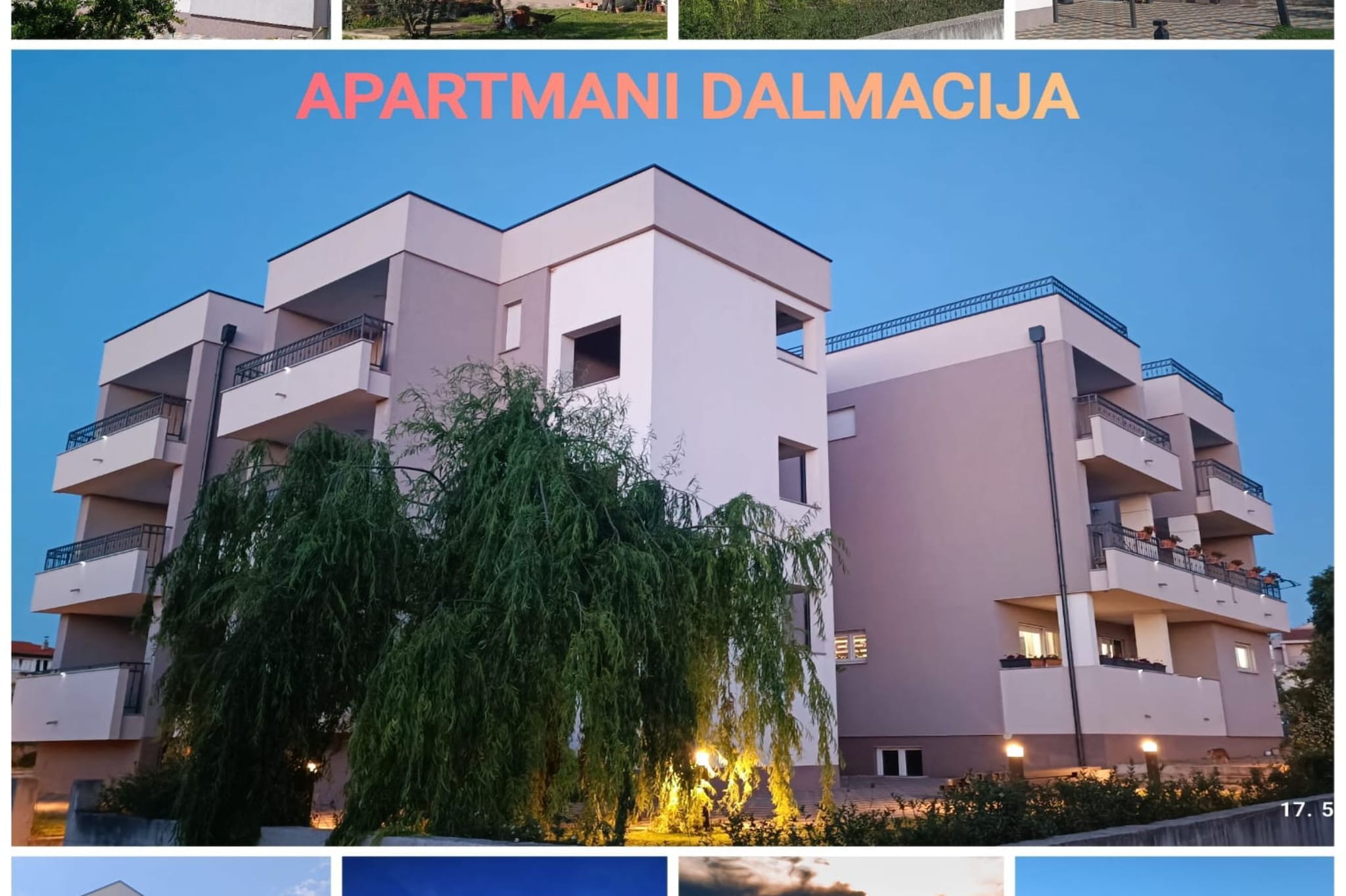 Dalmatia Apartments- Studio Apartment with Balcony  and Sea View 4a