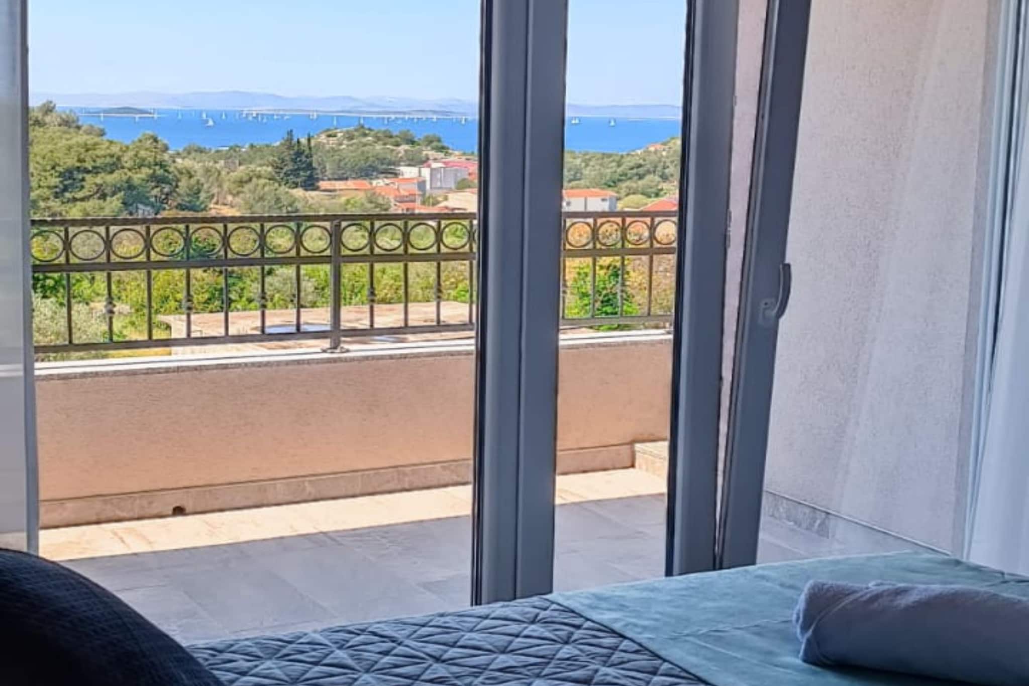 Dalmatia Apartments - Three Bedroom Apartment with  Balcony and Sea View 7 - Slaapkamer
