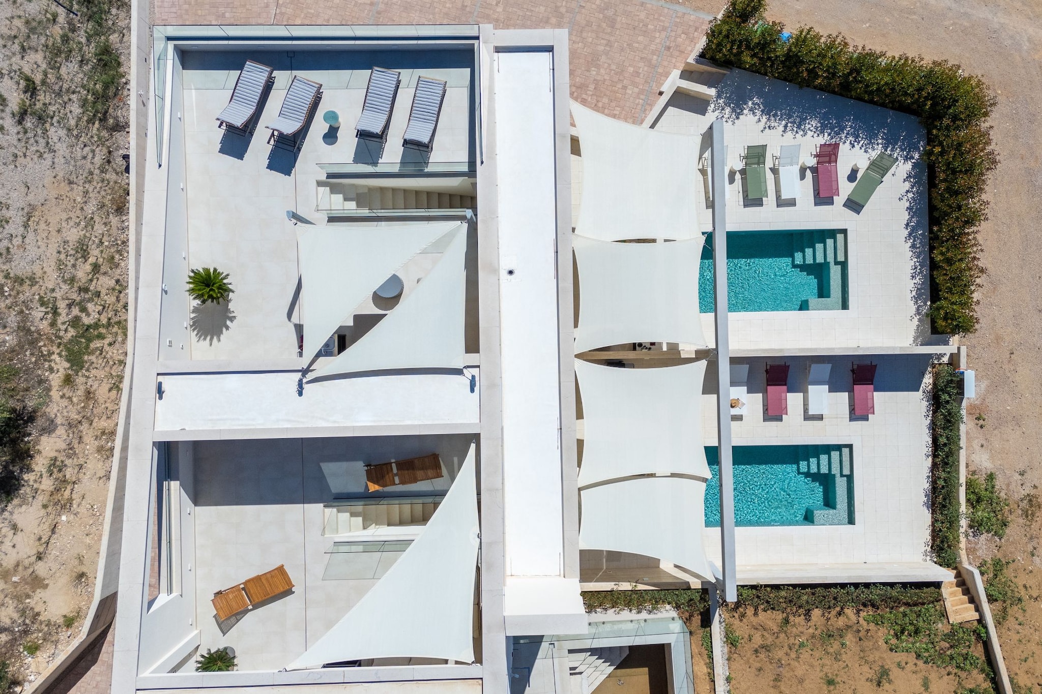 Villa Nexia with pool - Uitzicht