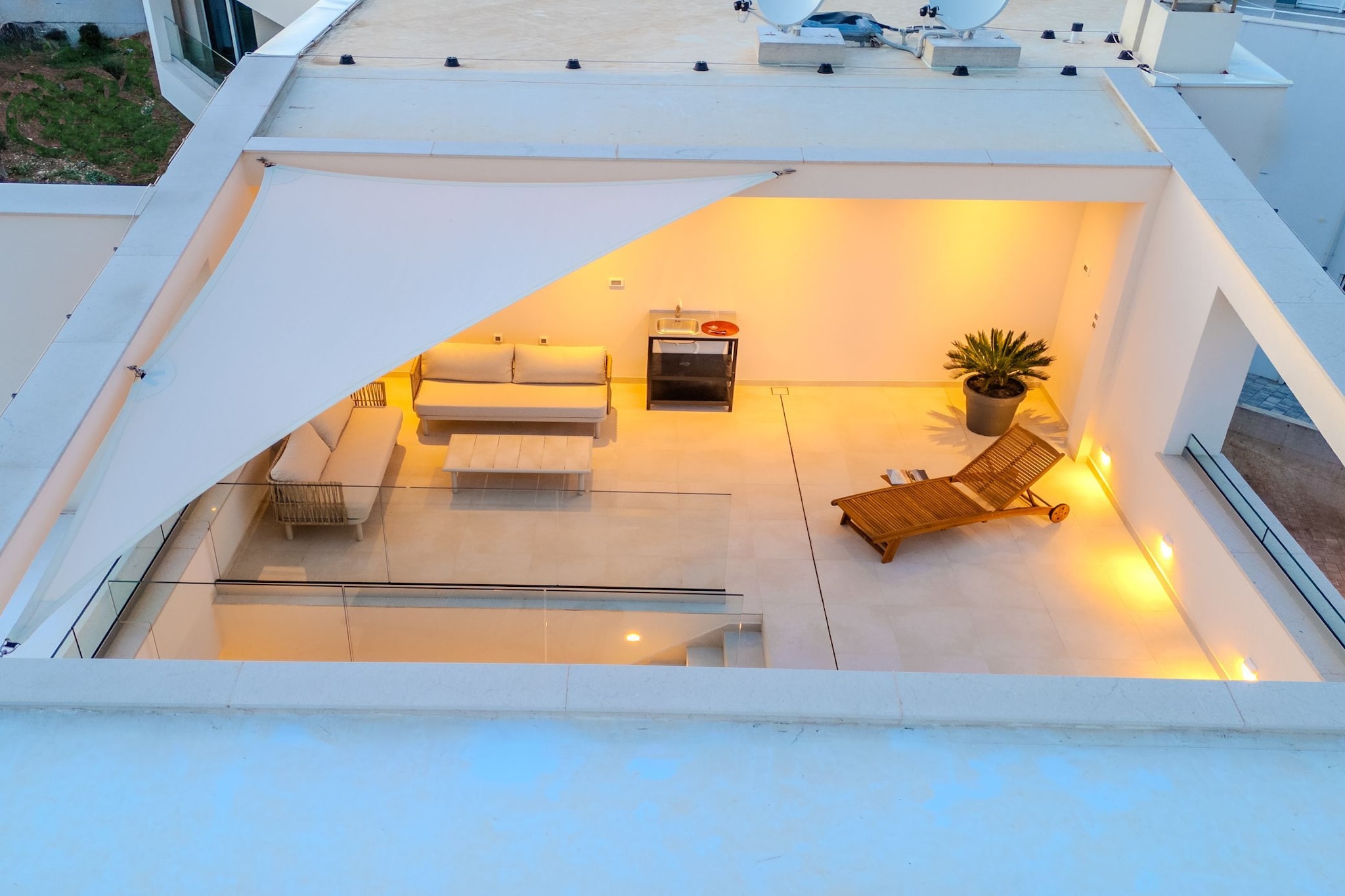 Villa Nexia with pool - Buitenlucht