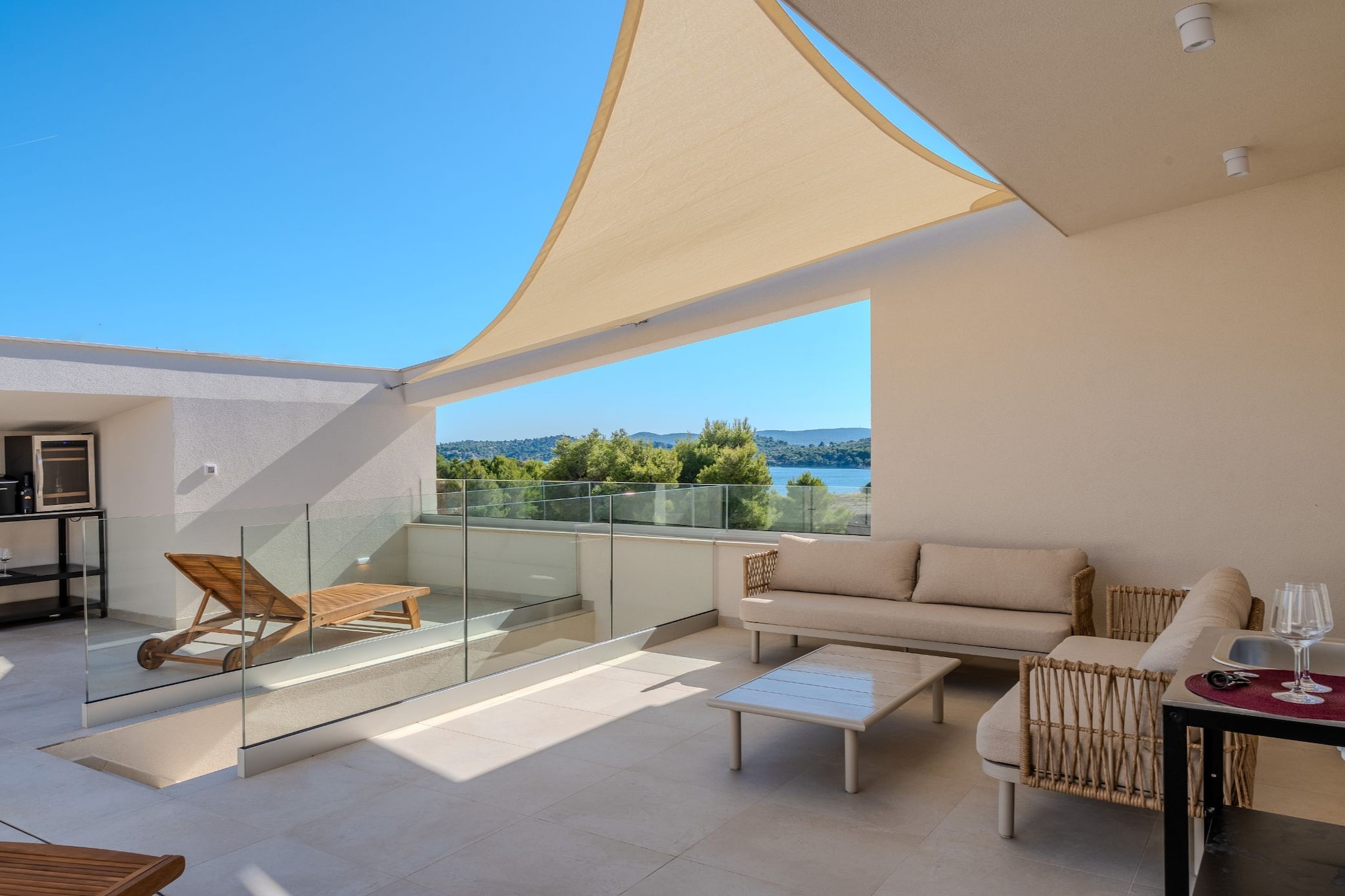 Villa Nexia with pool - Buitenlucht