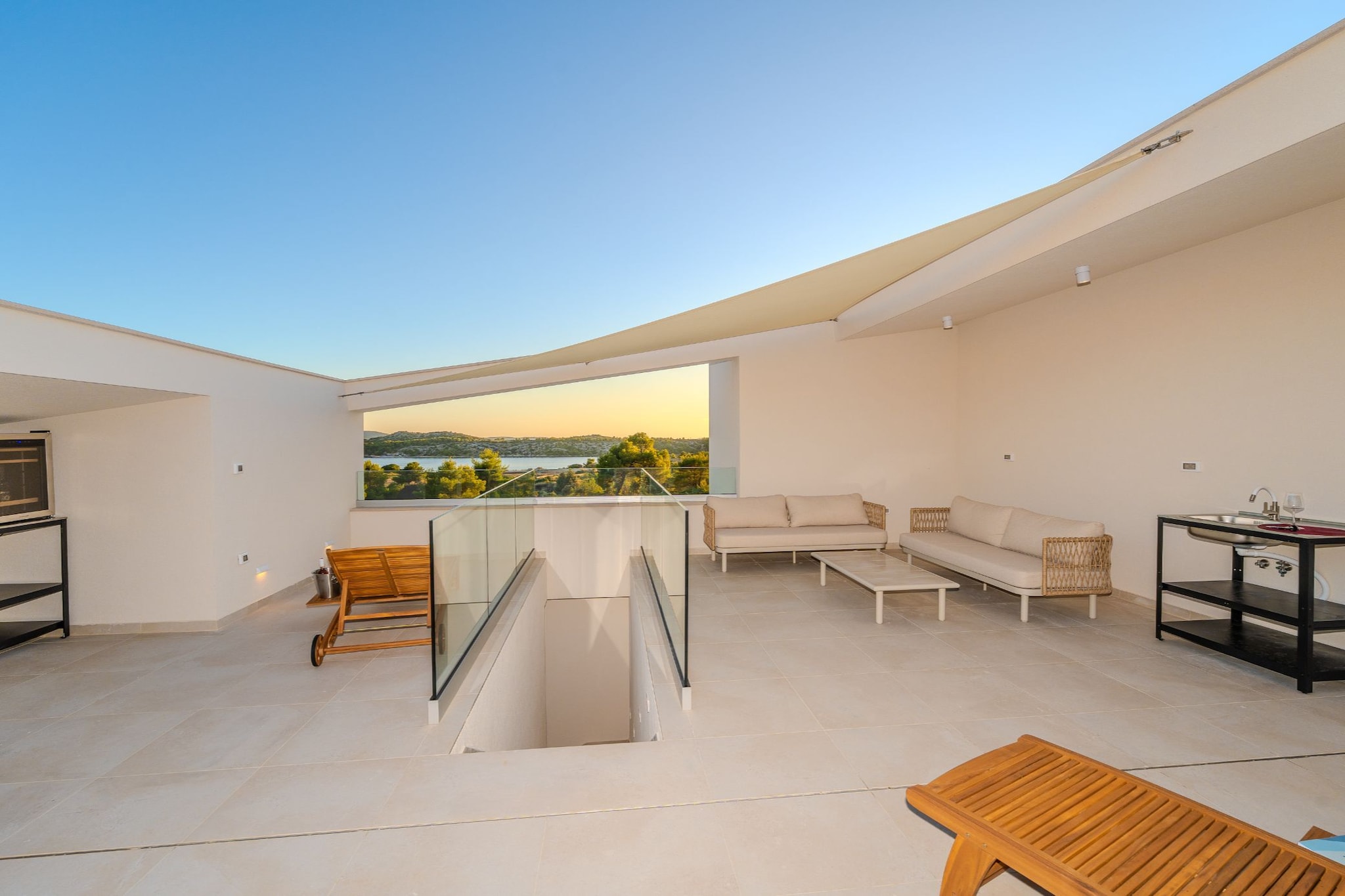 Villa Nexia with pool - Buitenlucht