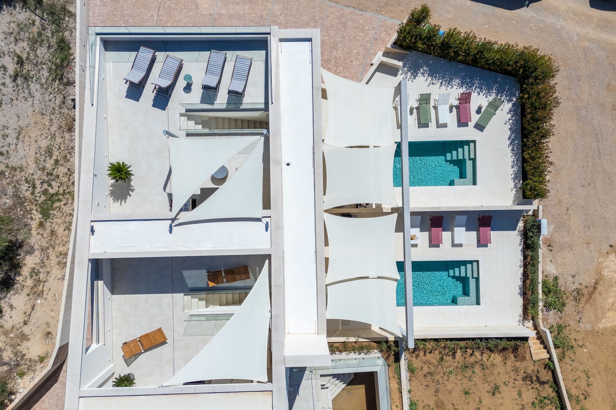 Villa Axia with pool - Vue
