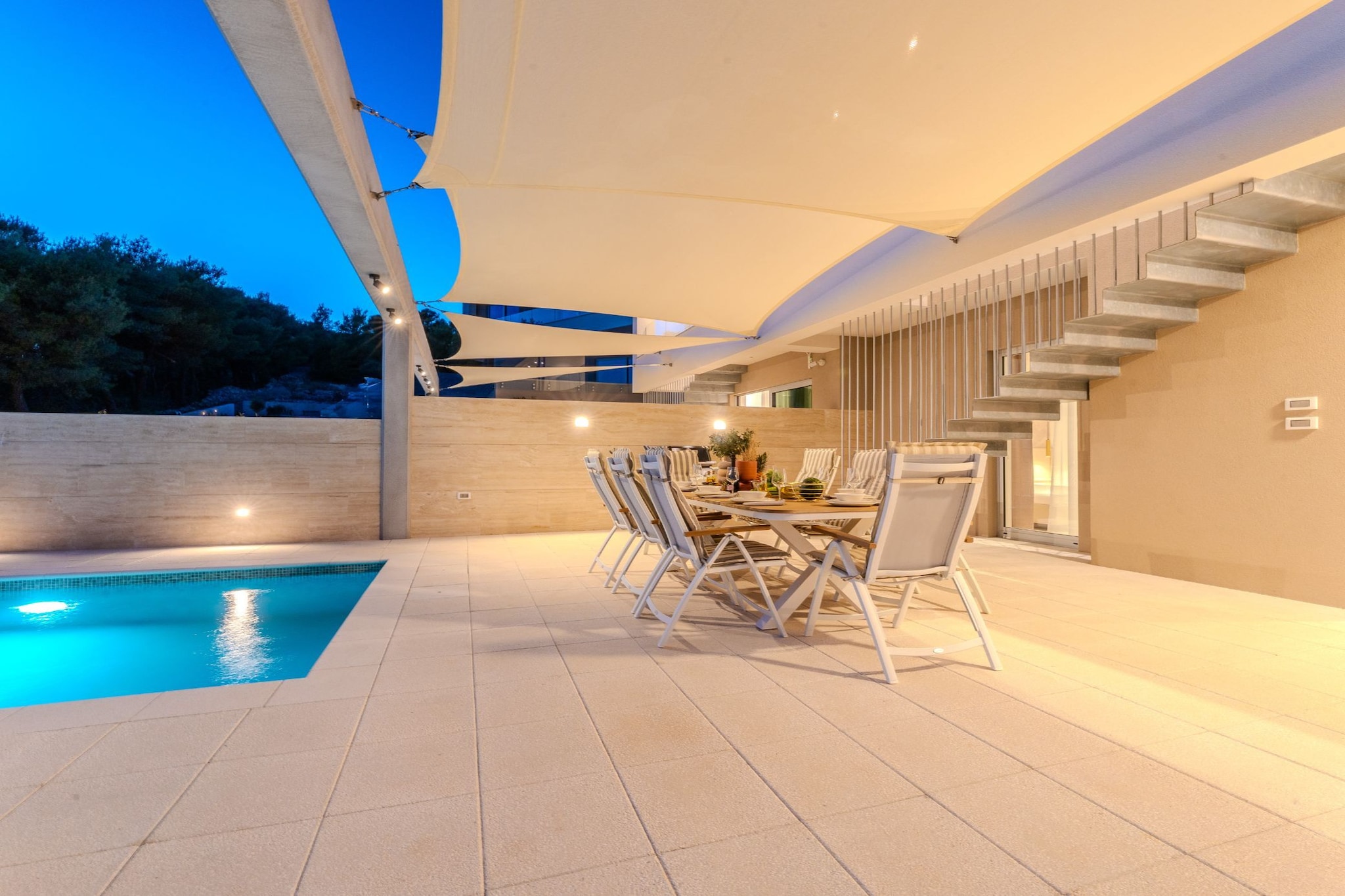 Villa Axia with pool - Piscine