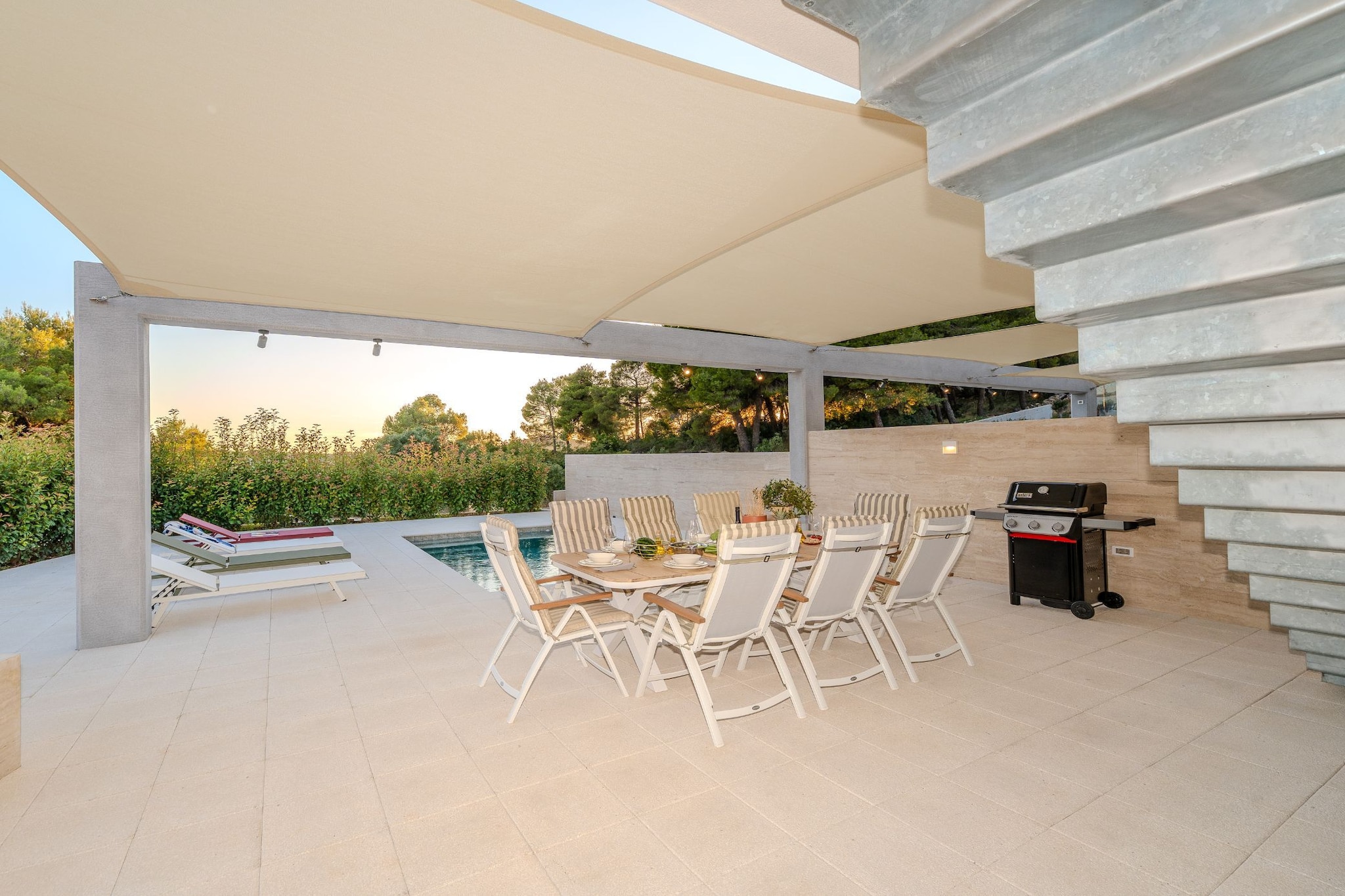 Villa Axia with pool - Piscine