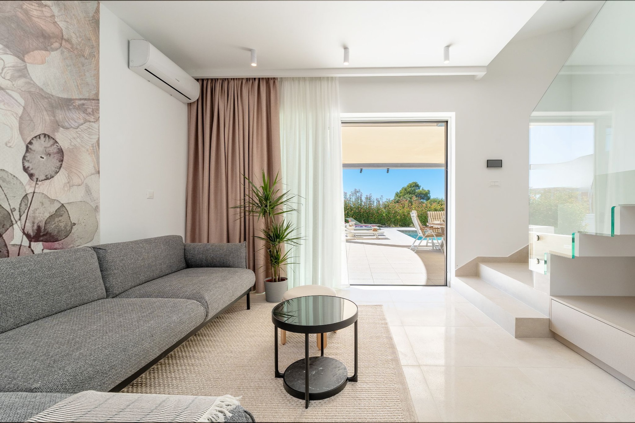 Villa Axia with pool - Salon