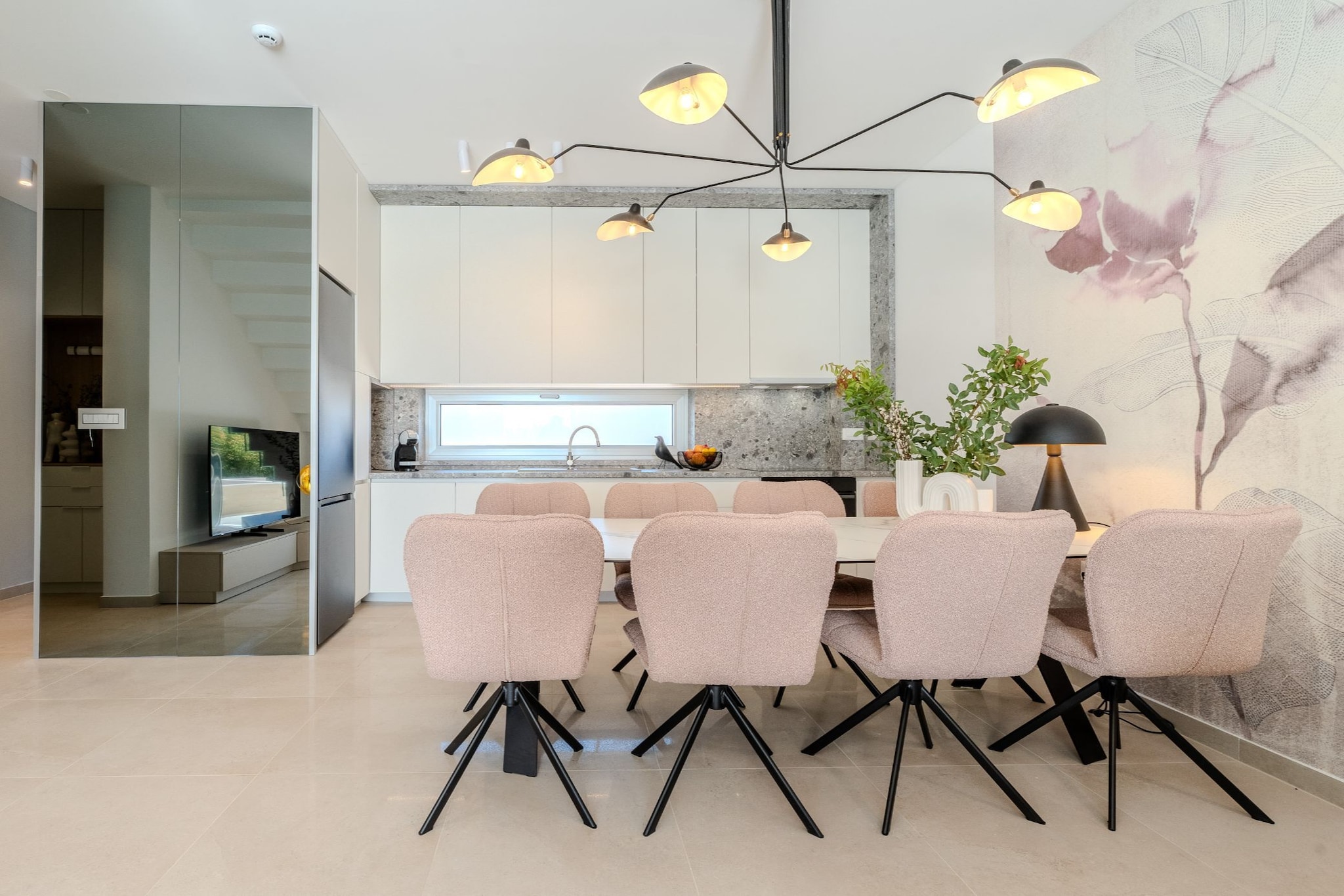 Villa Axia with pool - Cuisine
