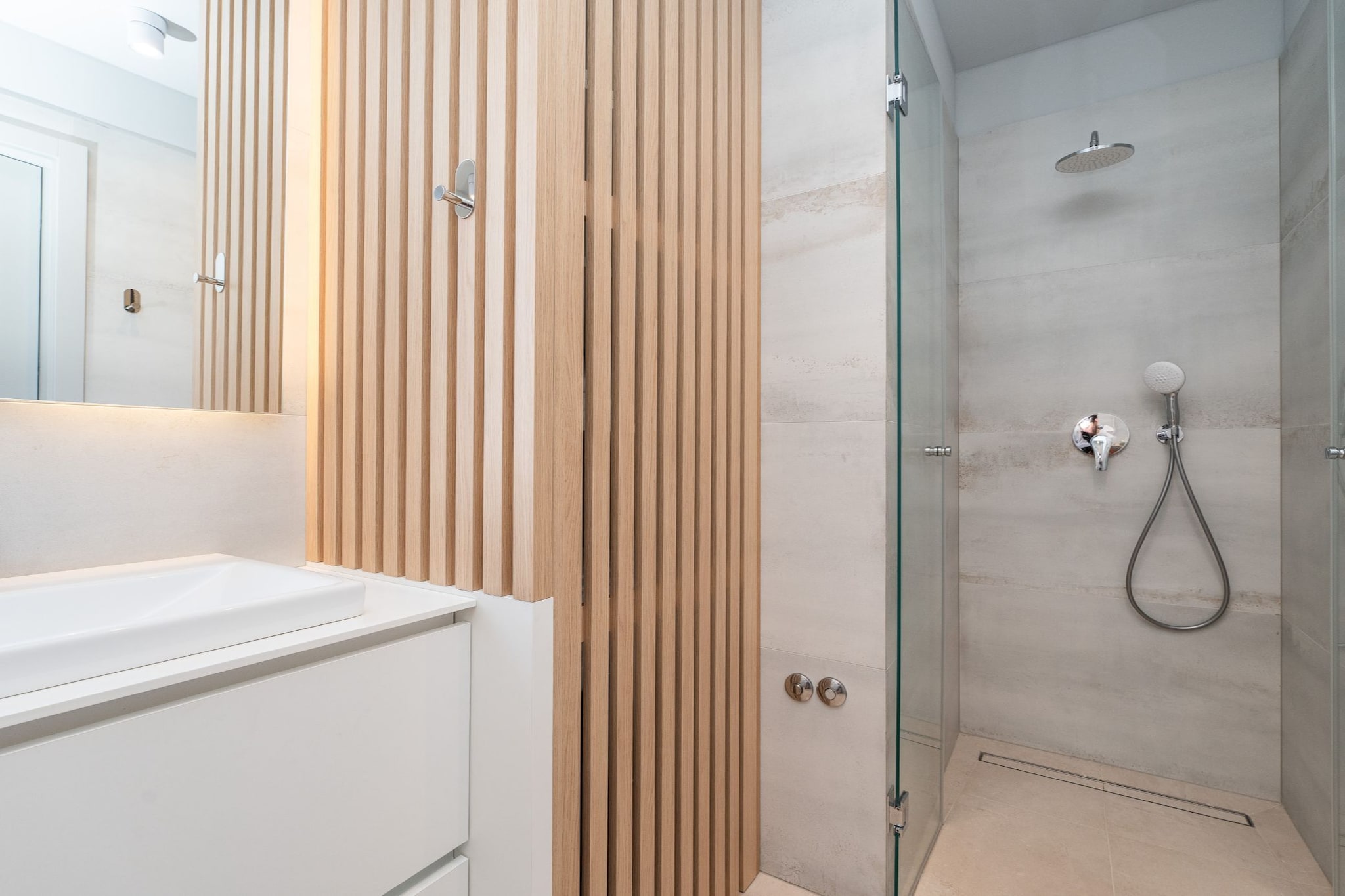 Villa Axia with pool - Salle de bain