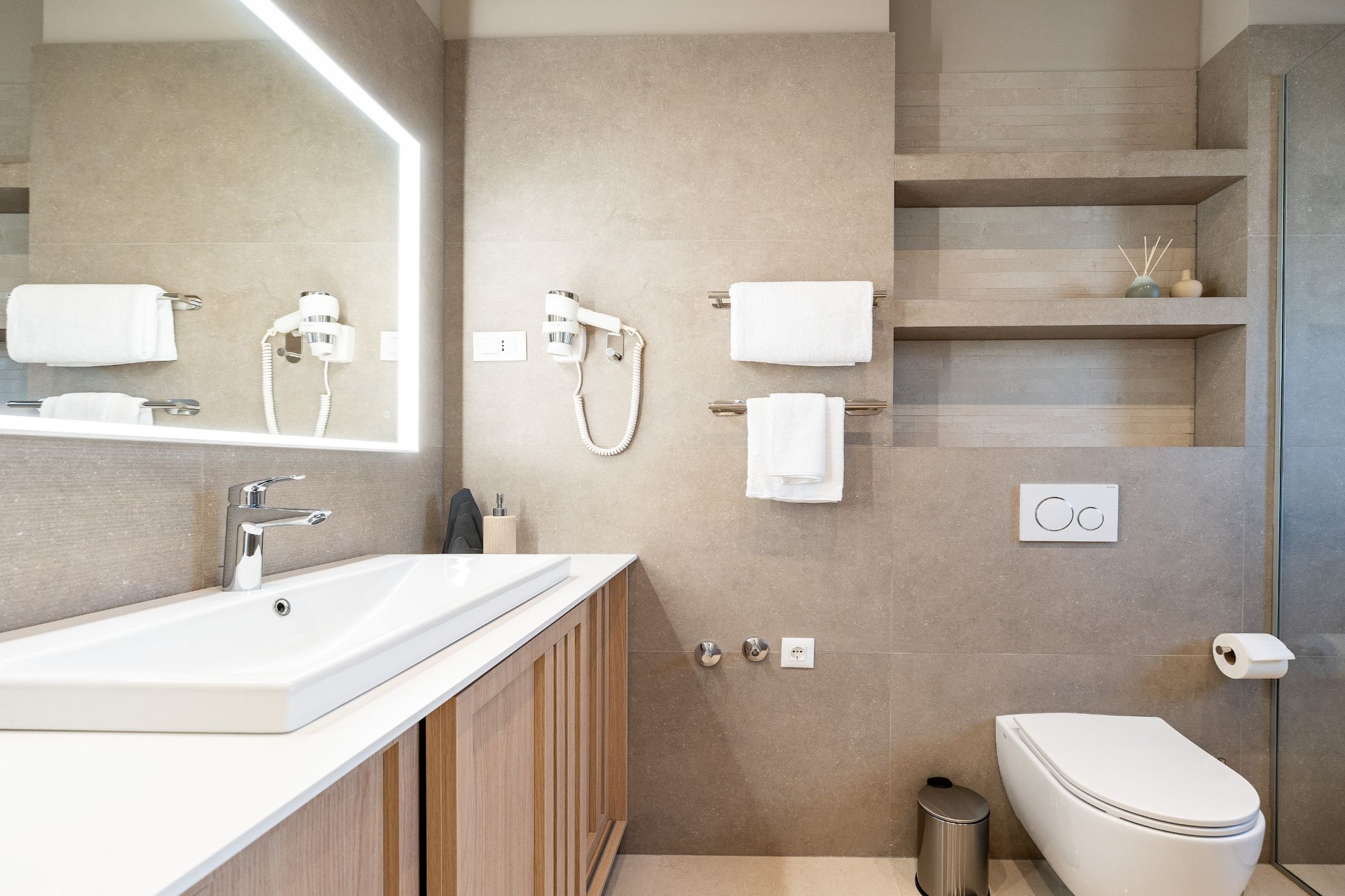 Villa Axia with pool - Salle de bain