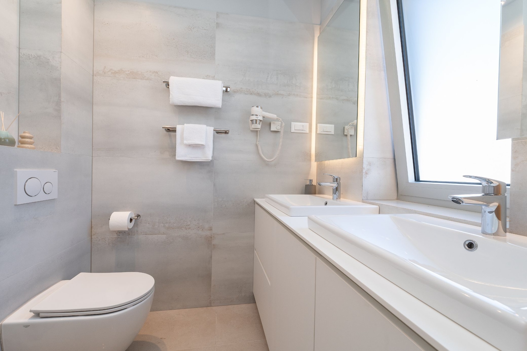 Villa Axia with pool - Salle de bain