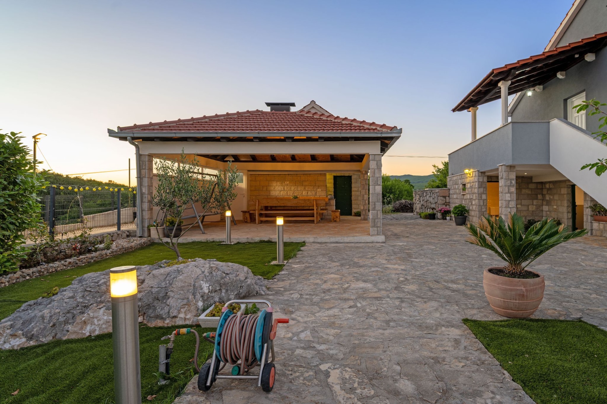 Holiday Home Marija - Three Bedroom Holiday Home with Private Pool and Terrace - Buitenlucht