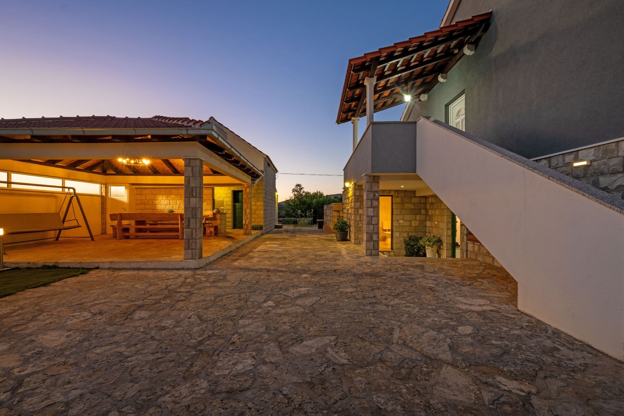 Holiday Home Marija - Three Bedroom Holiday Home with Private Pool and Terrace - Buitenlucht