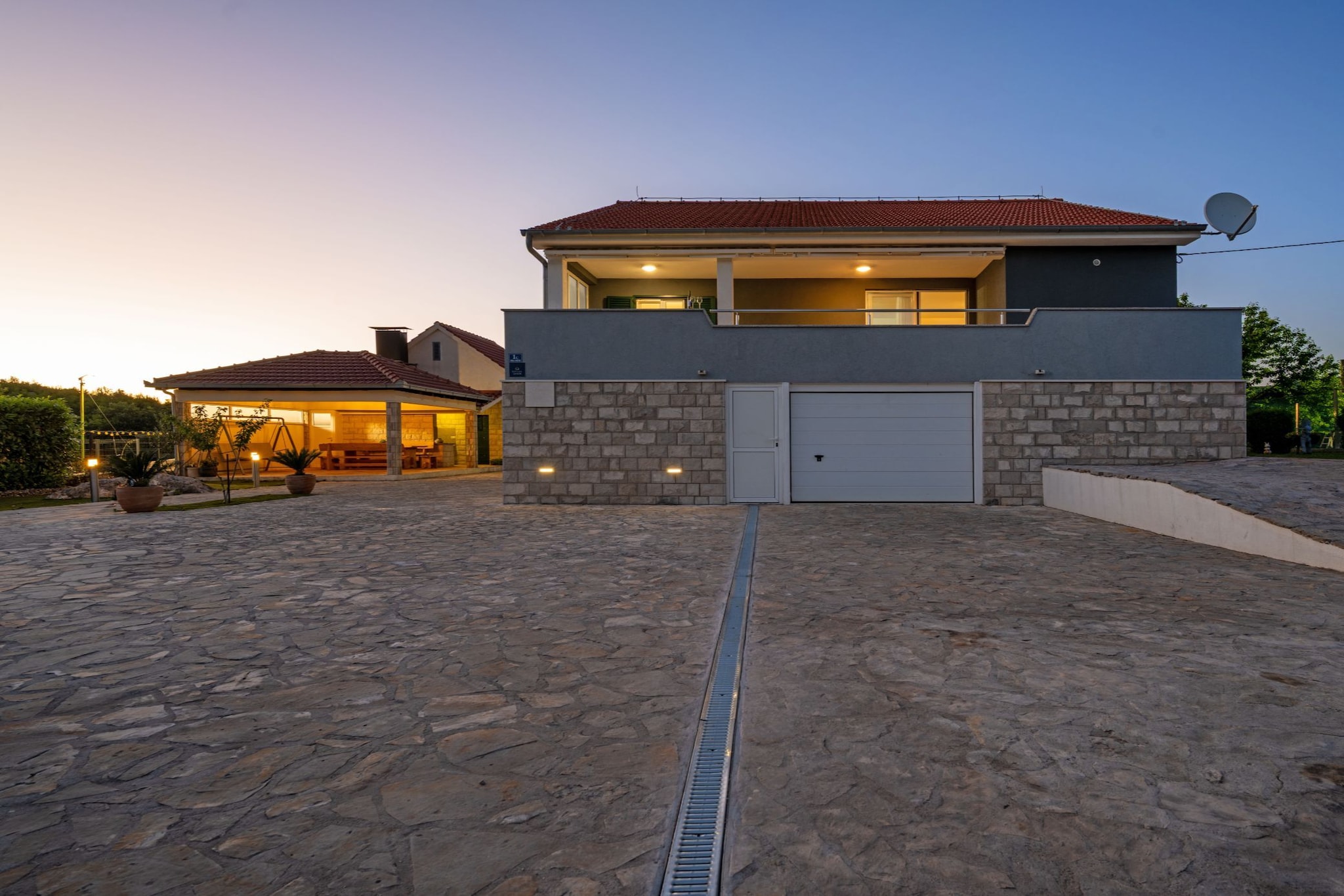 Holiday Home Marija - Three Bedroom Holiday Home with Private Pool and Terrace - Buitenlucht