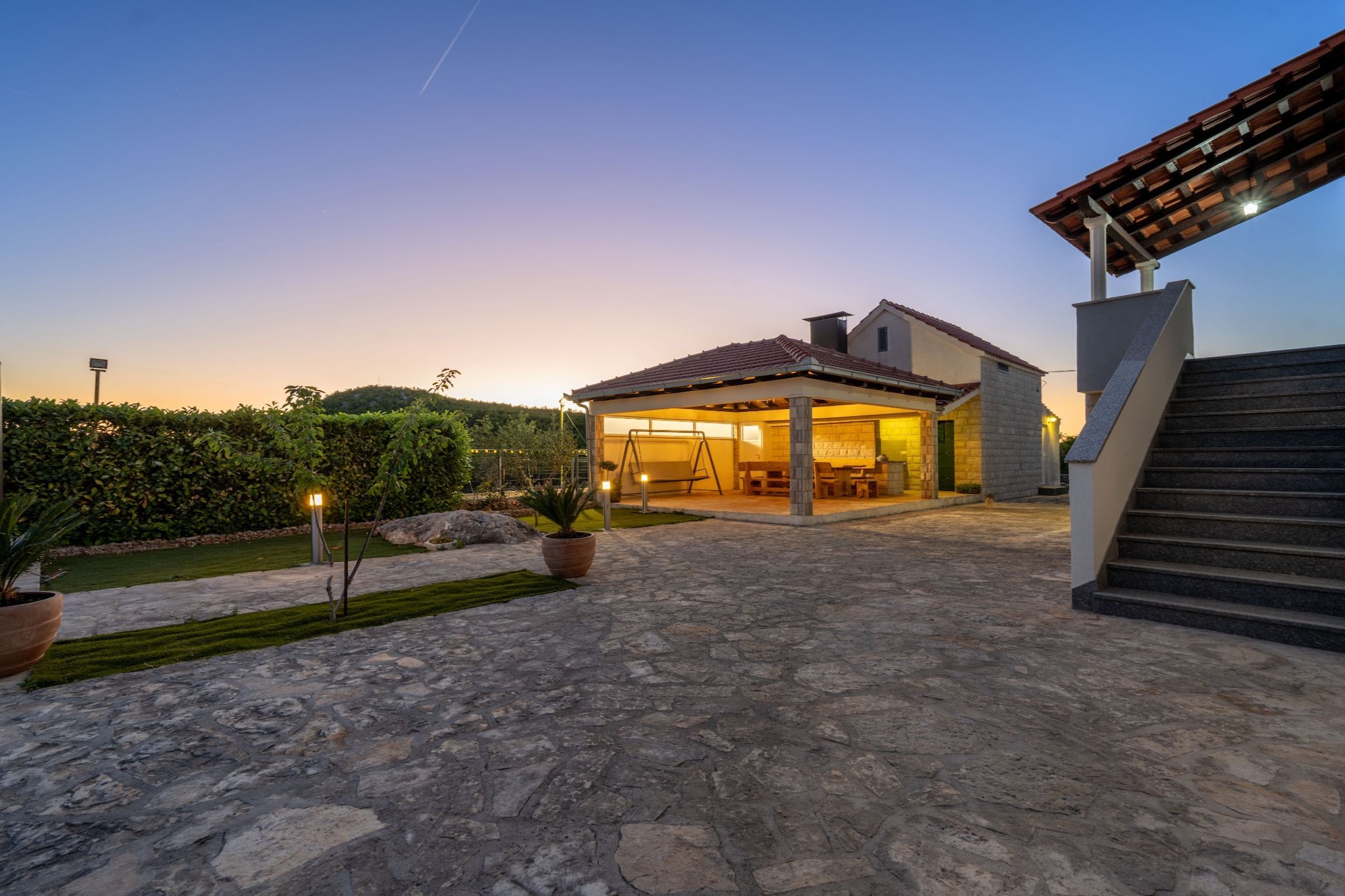 Holiday Home Marija - Three Bedroom Holiday Home with Private Pool and Terrace - Buitenlucht