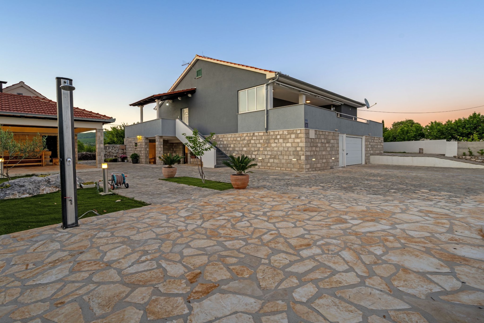 Holiday Home Marija - Three Bedroom Holiday Home with Private Pool and Terrace - Buitenlucht