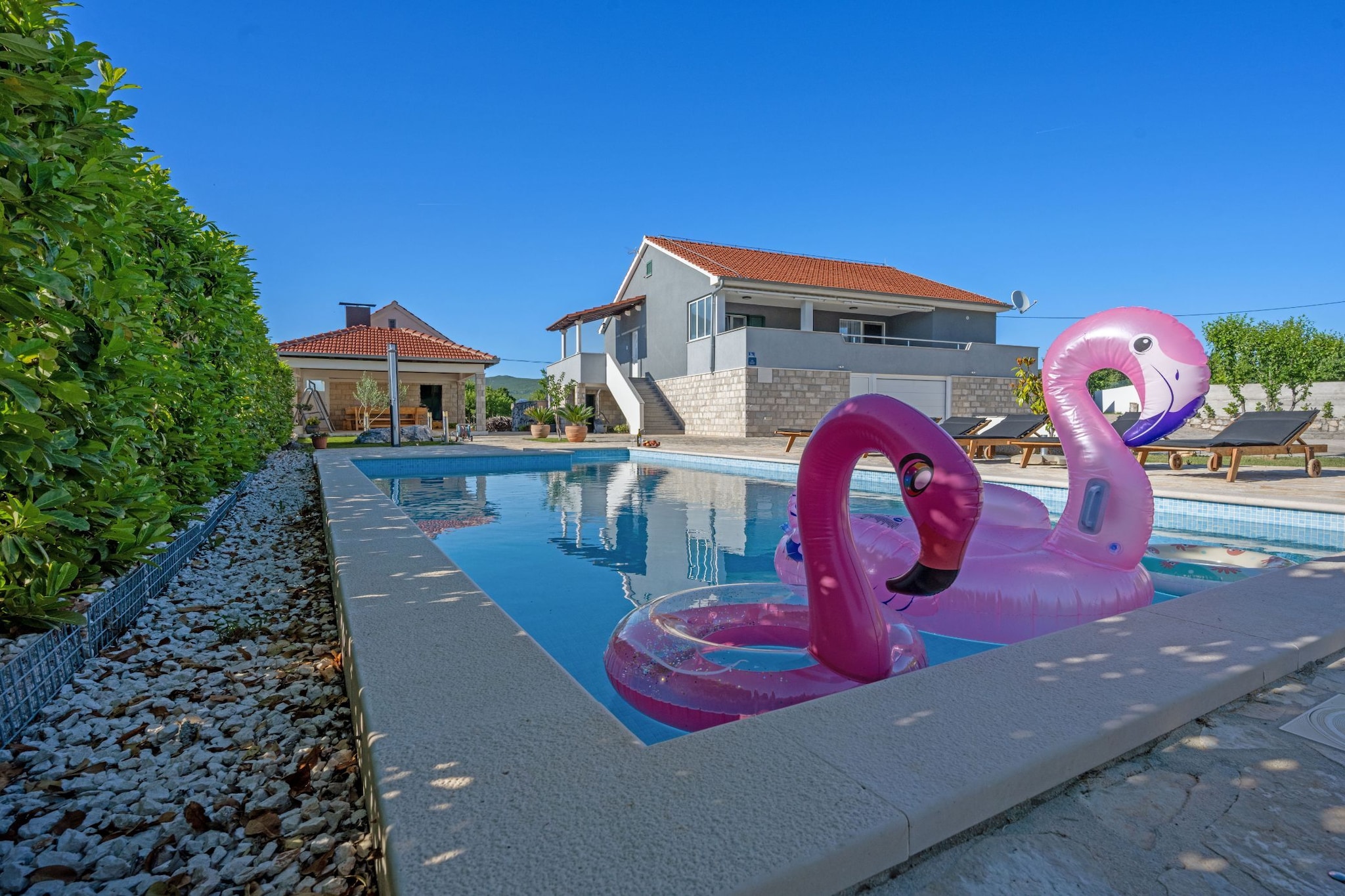 Holiday Home Marija - Three Bedroom Holiday Home with Private Pool and Terrace - Zwembad