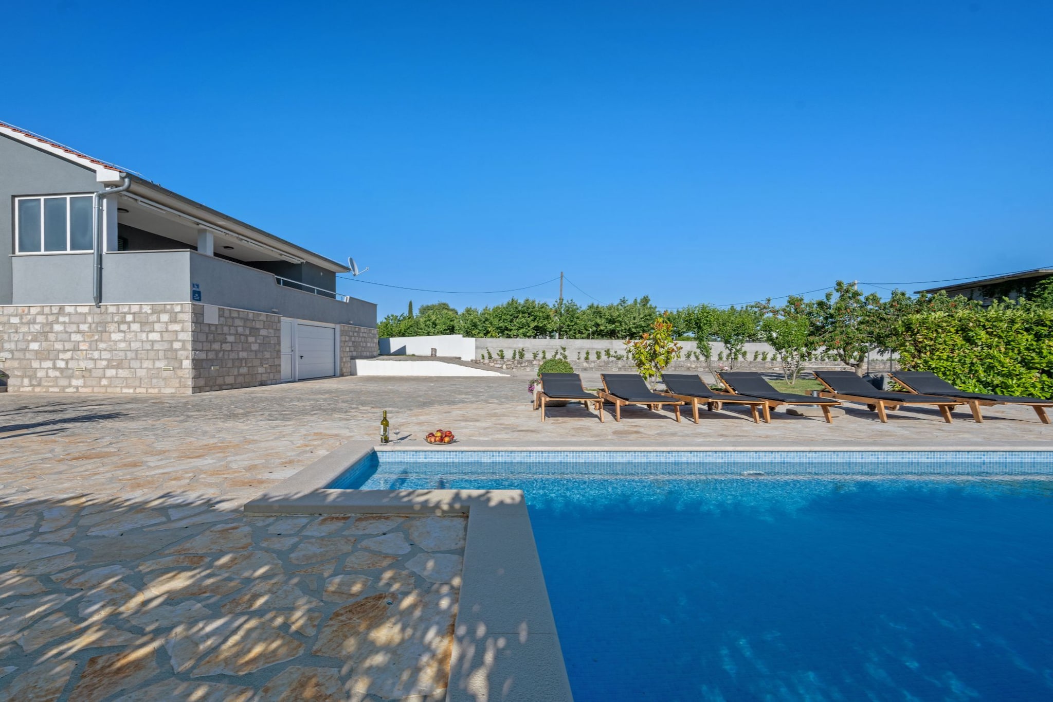 Holiday Home Marija - Three Bedroom Holiday Home with Private Pool and Terrace - Zwembad