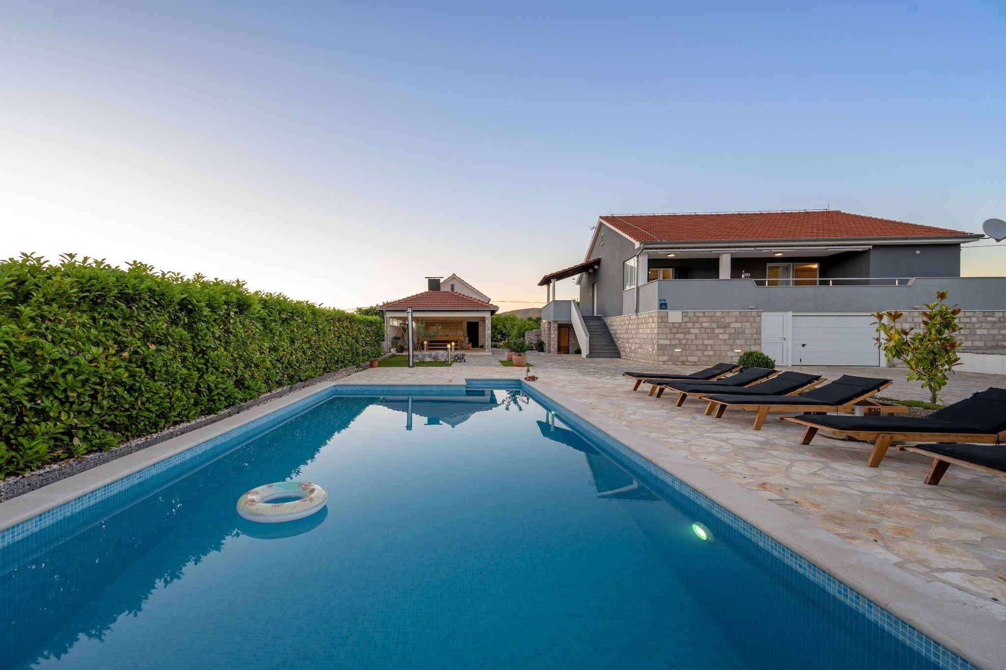 Holiday Home Marija - Three Bedroom Holiday Home with Private Pool and Terrace - Zwembad