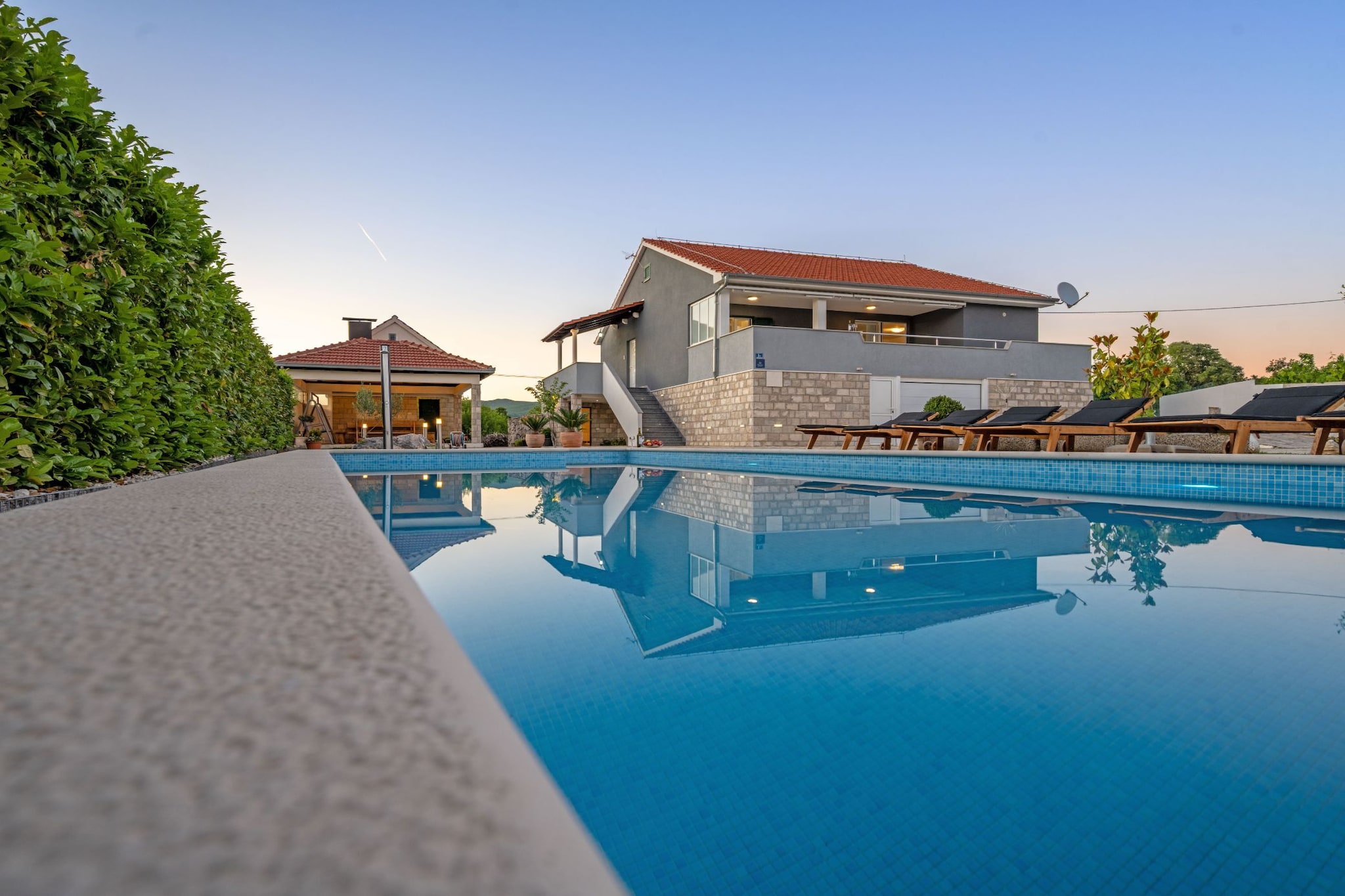 Holiday Home Marija - Three Bedroom Holiday Home with Private Pool and Terrace - Zwembad
