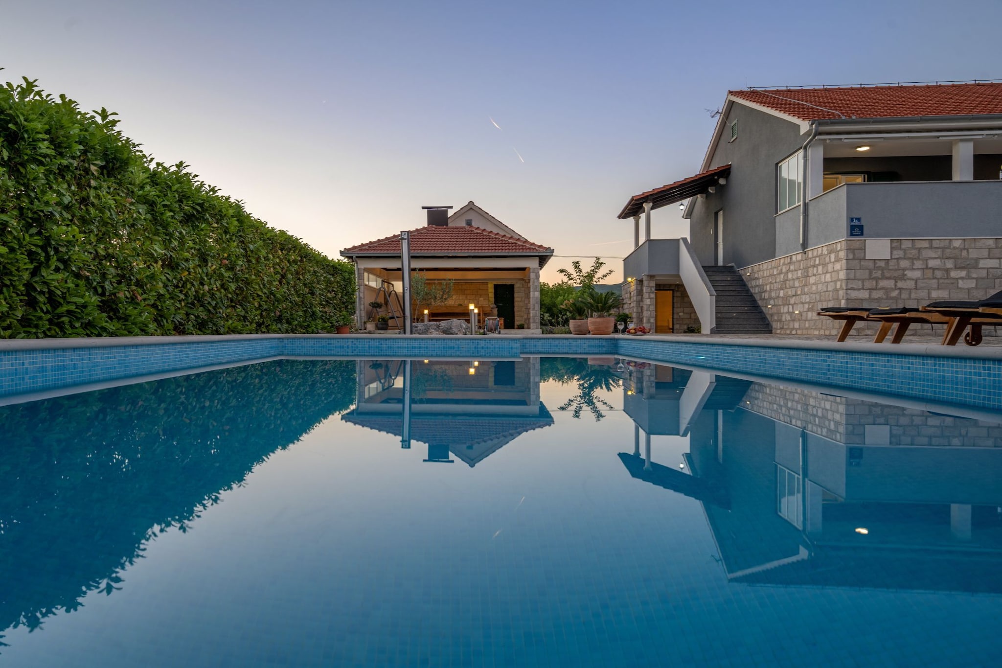 Holiday Home Marija - Three Bedroom Holiday Home with Private Pool and Terrace - Zwembad