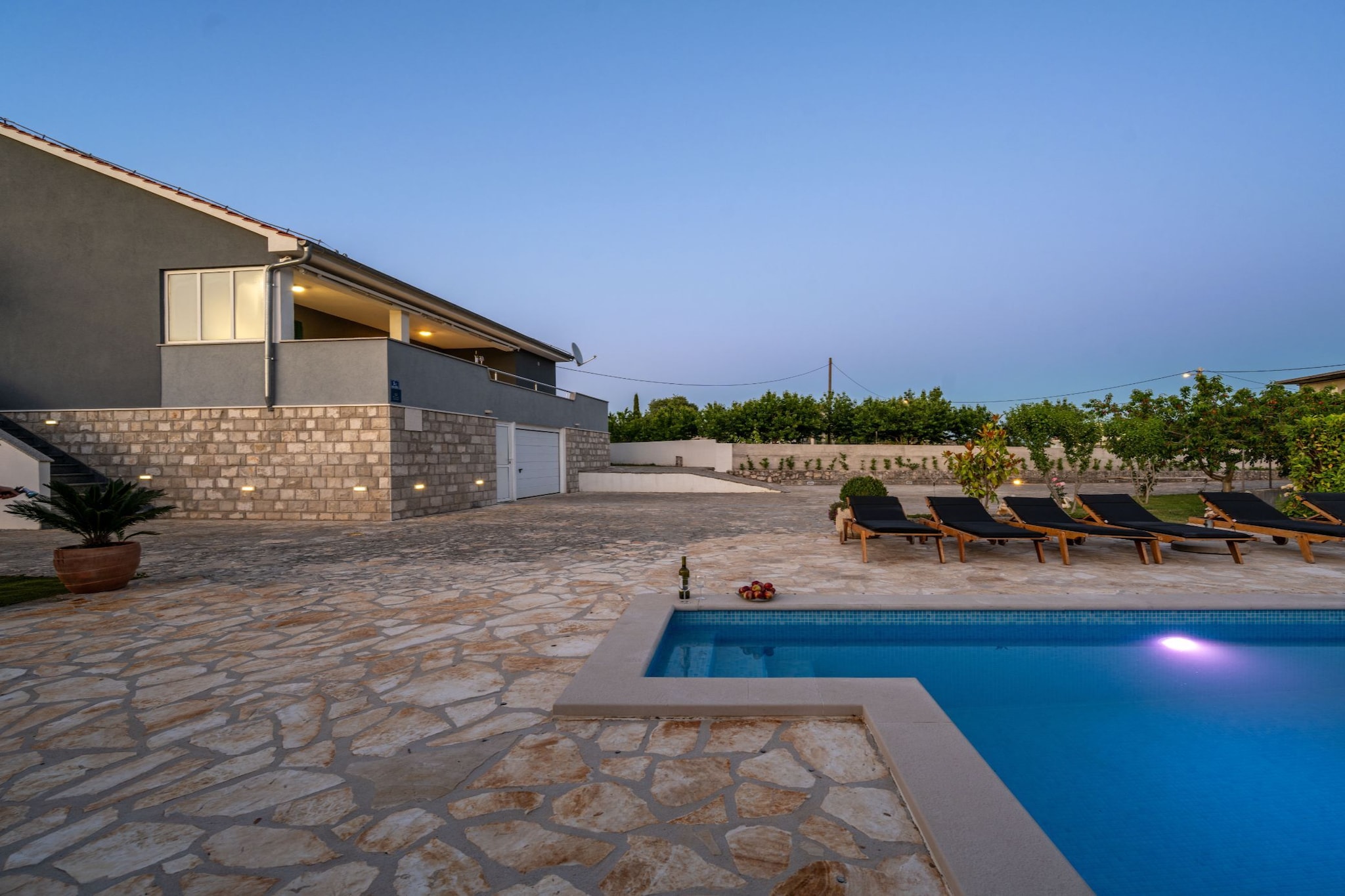 Holiday Home Marija - Three Bedroom Holiday Home with Private Pool and Terrace - Zwembad