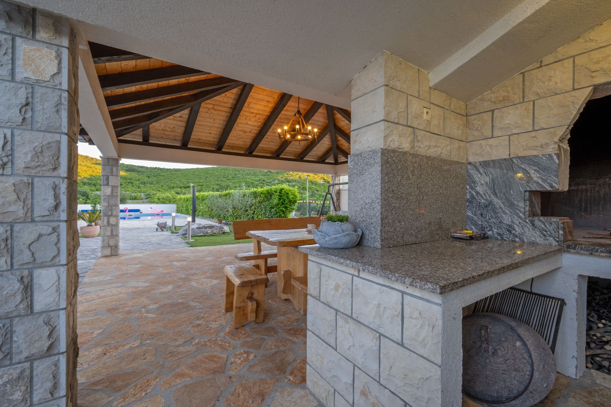 Holiday Home Marija - Three Bedroom Holiday Home with Private Pool and Terrace - Faciliteiten