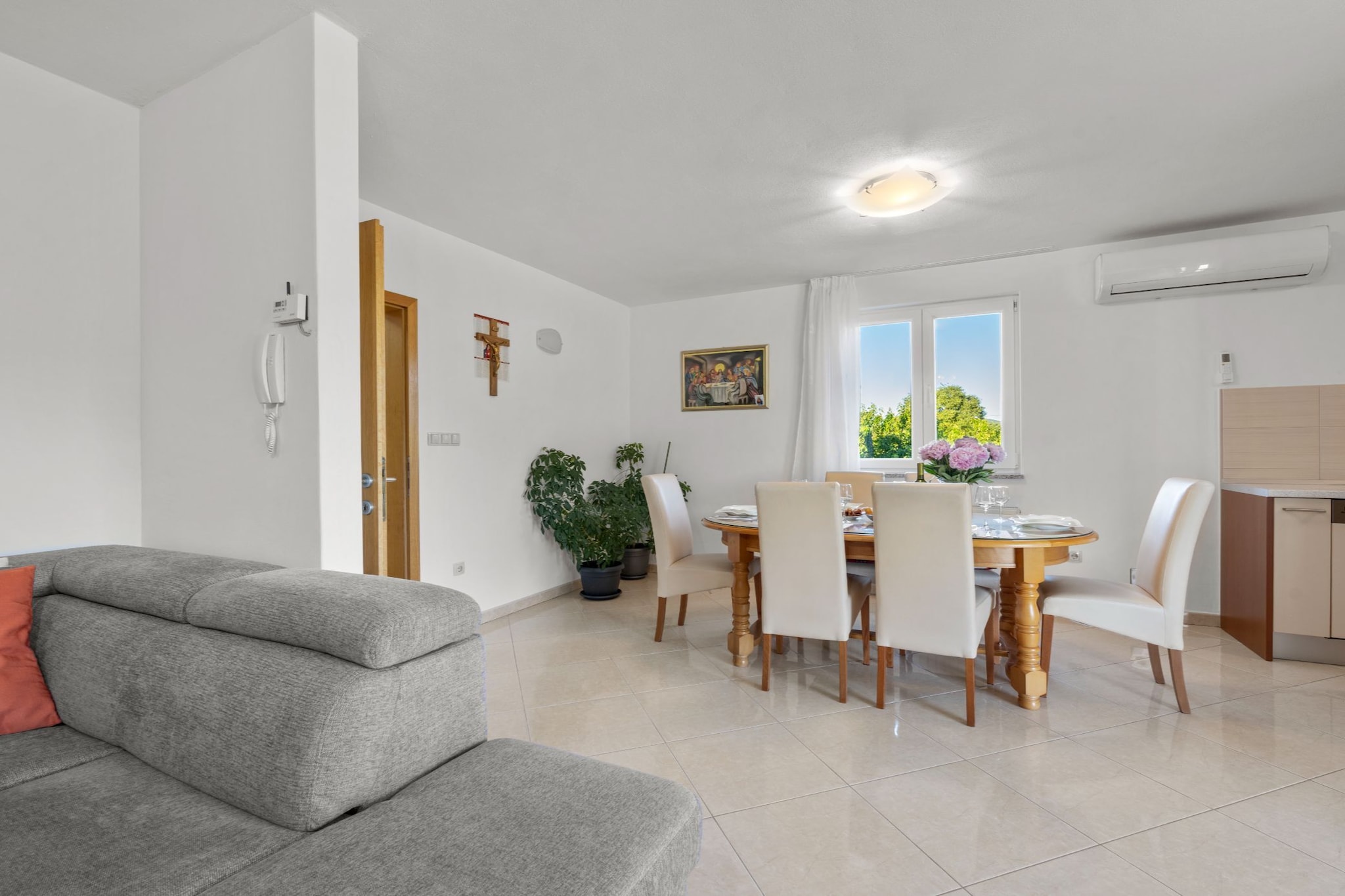 Holiday Home Marija - Three Bedroom Holiday Home with Private Pool and Terrace - Eetkamer