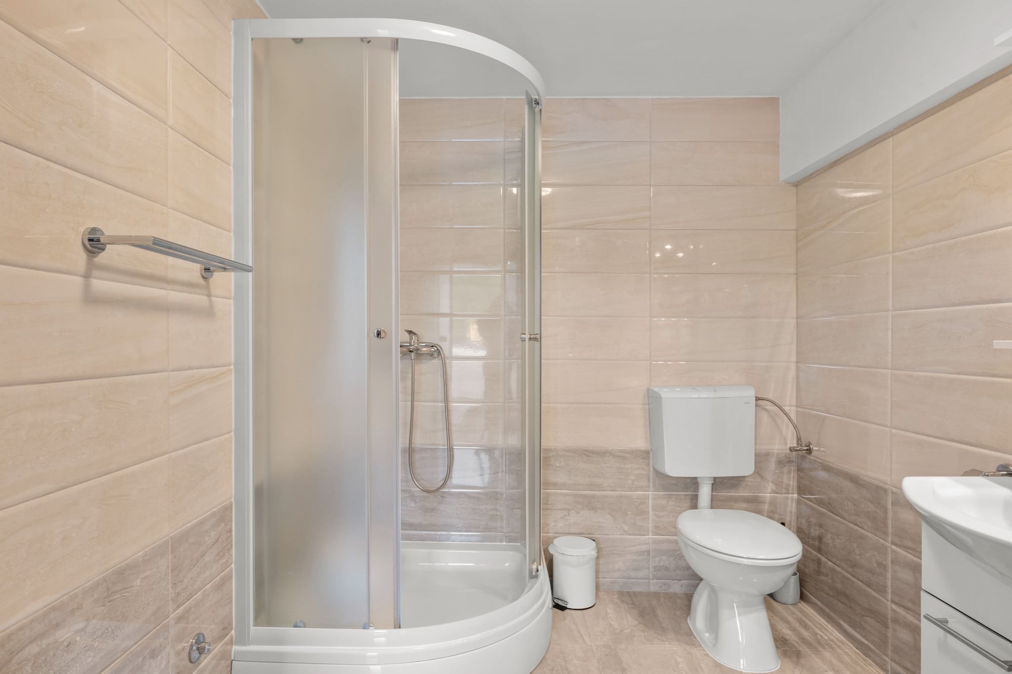 Holiday Home Marija - Three Bedroom Holiday Home with Private Pool and Terrace - Badkamer