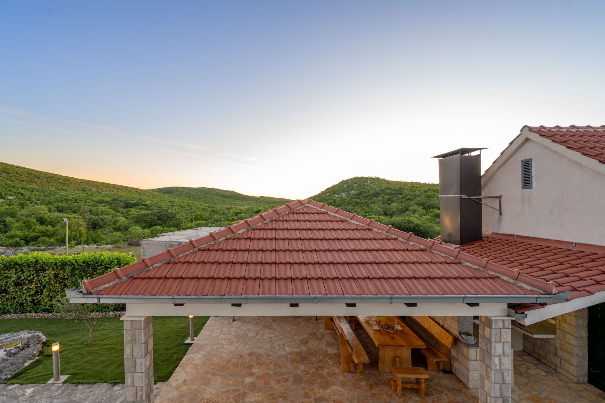 Holiday Home Marija - Three Bedroom Holiday Home with Private Pool and Terrace - Uitzicht