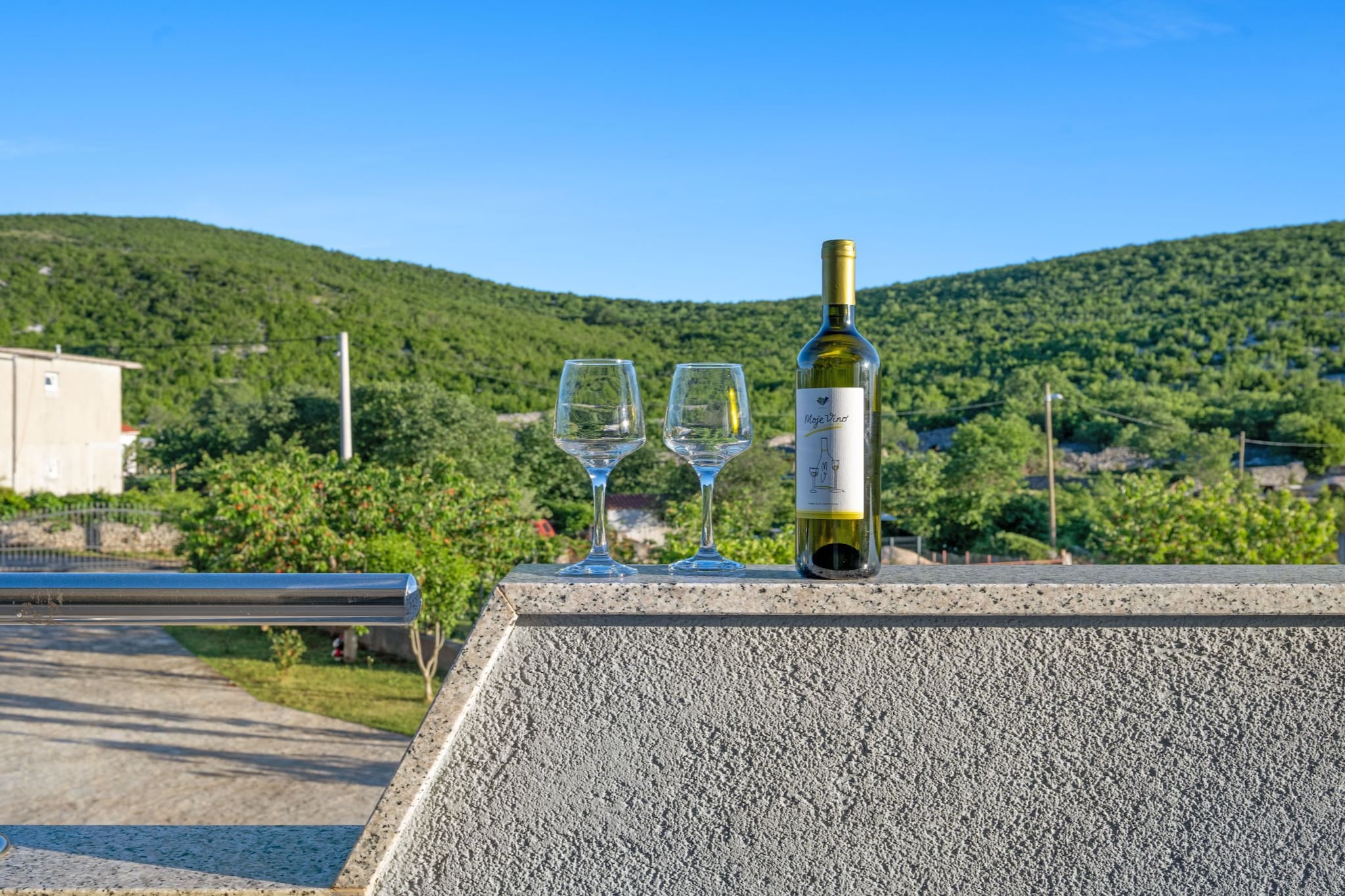 Holiday Home Marija - Three Bedroom Holiday Home with Private Pool and Terrace - Uitzicht