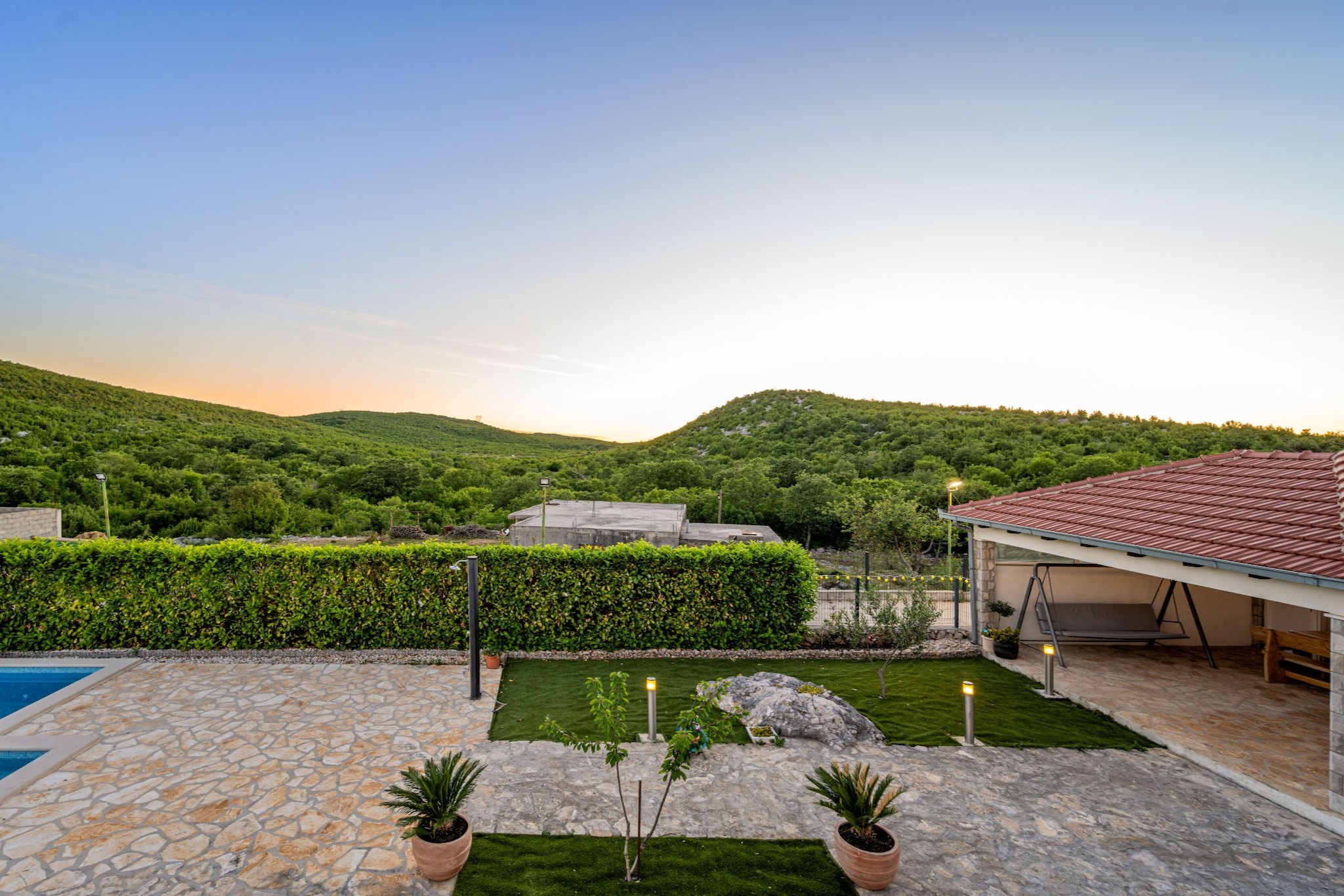 Holiday Home Marija - Three Bedroom Holiday Home with Private Pool and Terrace - Uitzicht