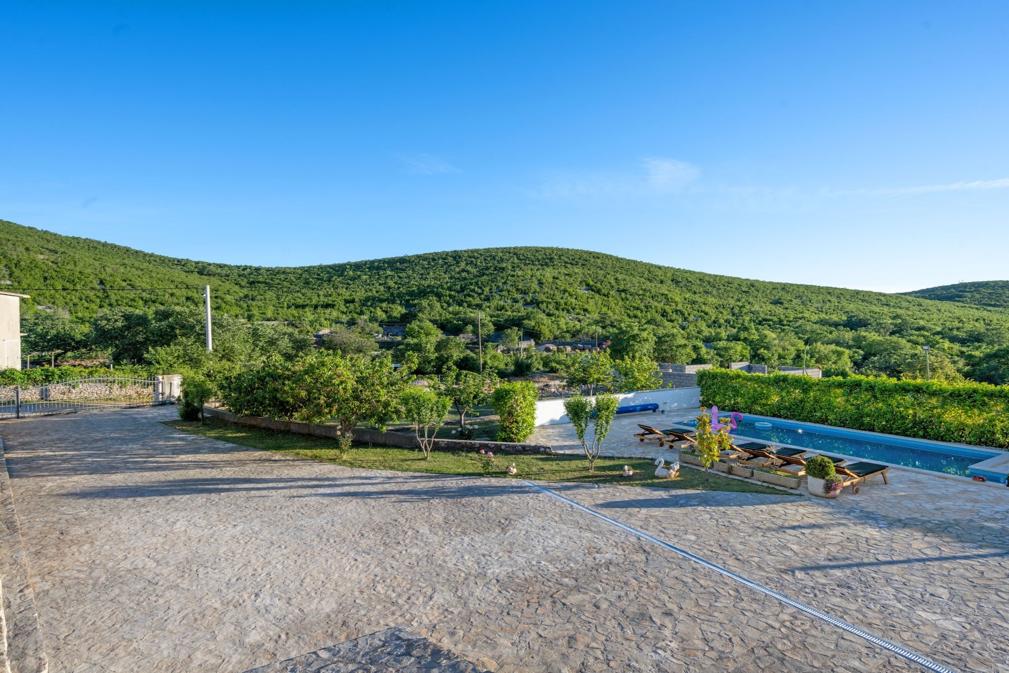 Holiday Home Marija - Three Bedroom Holiday Home with Private Pool and Terrace - Uitzicht
