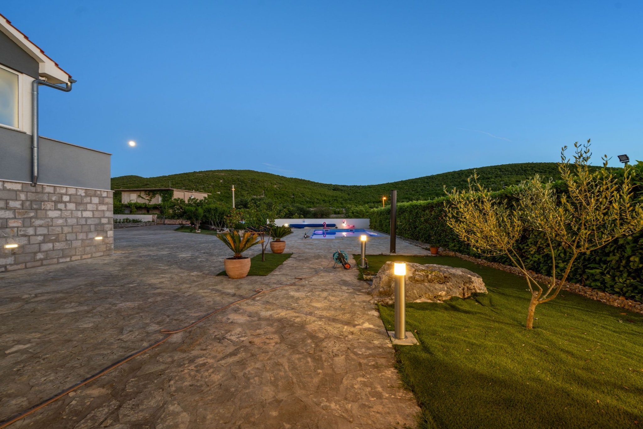 Holiday Home Marija - Three Bedroom Holiday Home with Private Pool and Terrace - Uitzicht