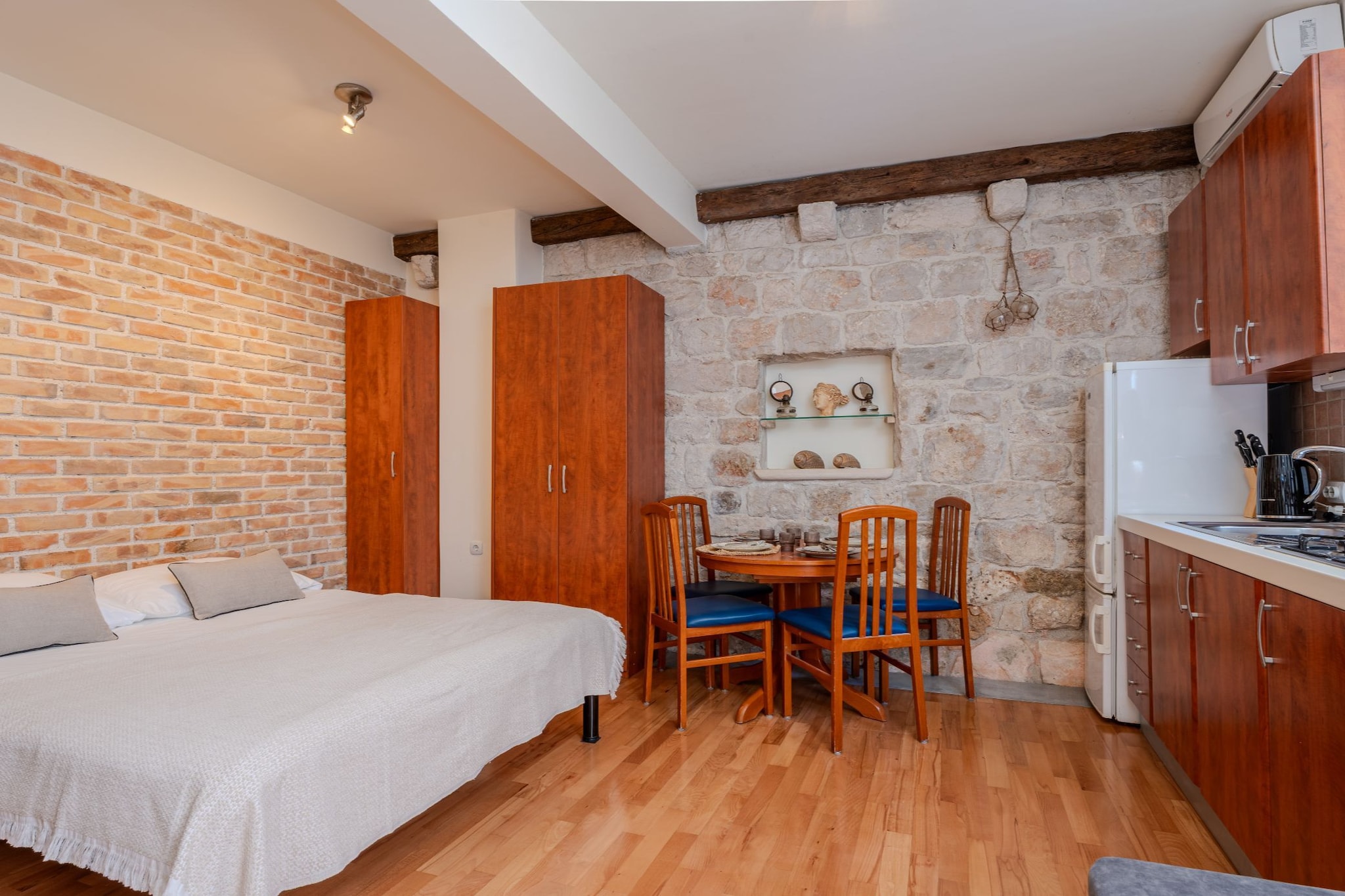 Apartments Nonna  - Studio Apartment with Terrace - Chambre
