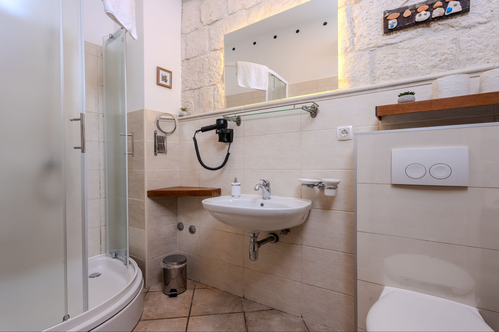 Apartments Nonna  - Studio Apartment with Terrace - Salle de bain