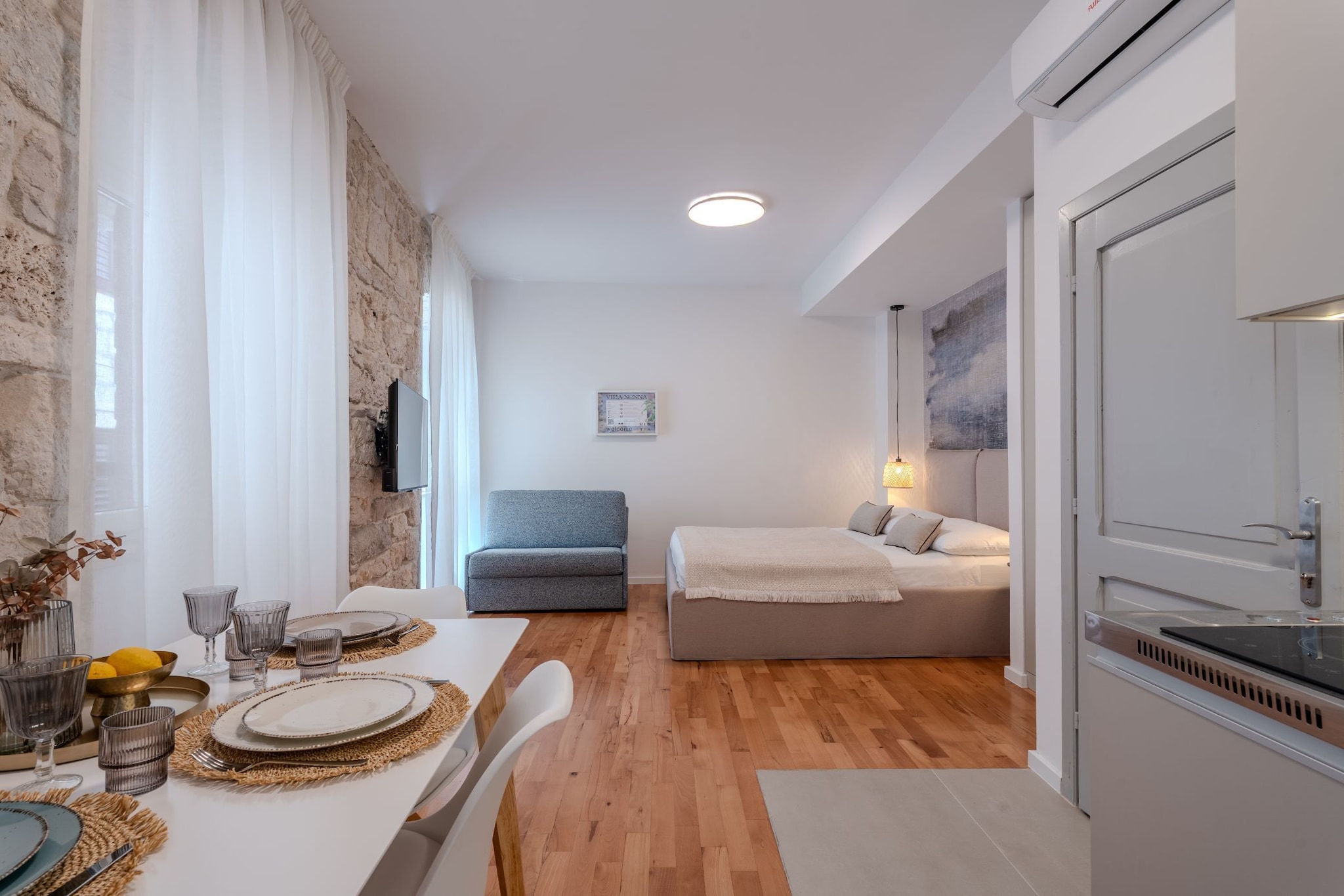 Apartments Nonna  - Studio Apartment - Chambre