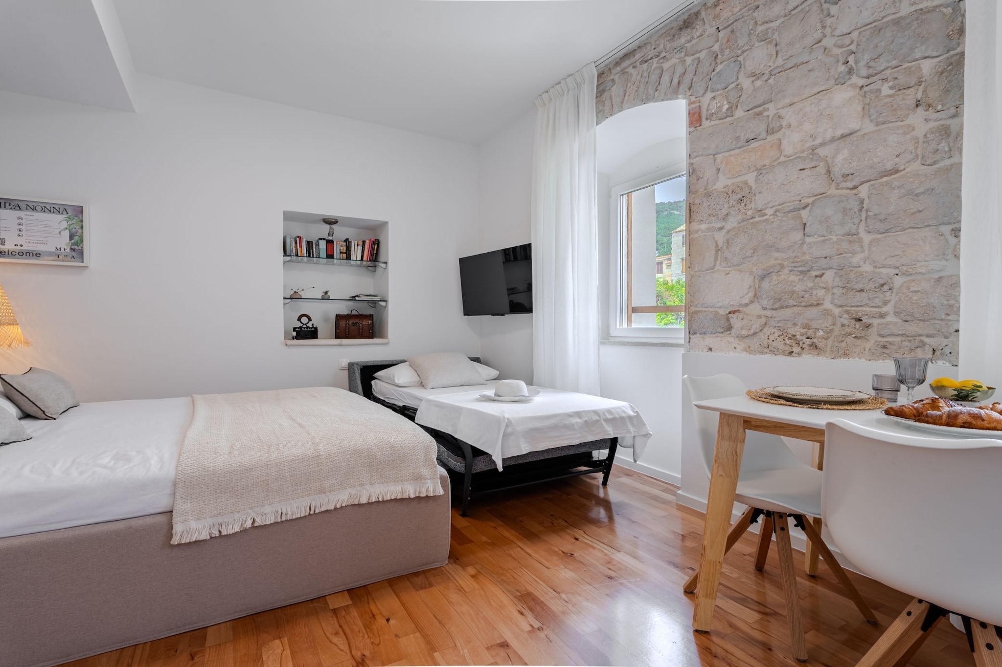 Apartments Nonna  - Studio Apartment - Chambre