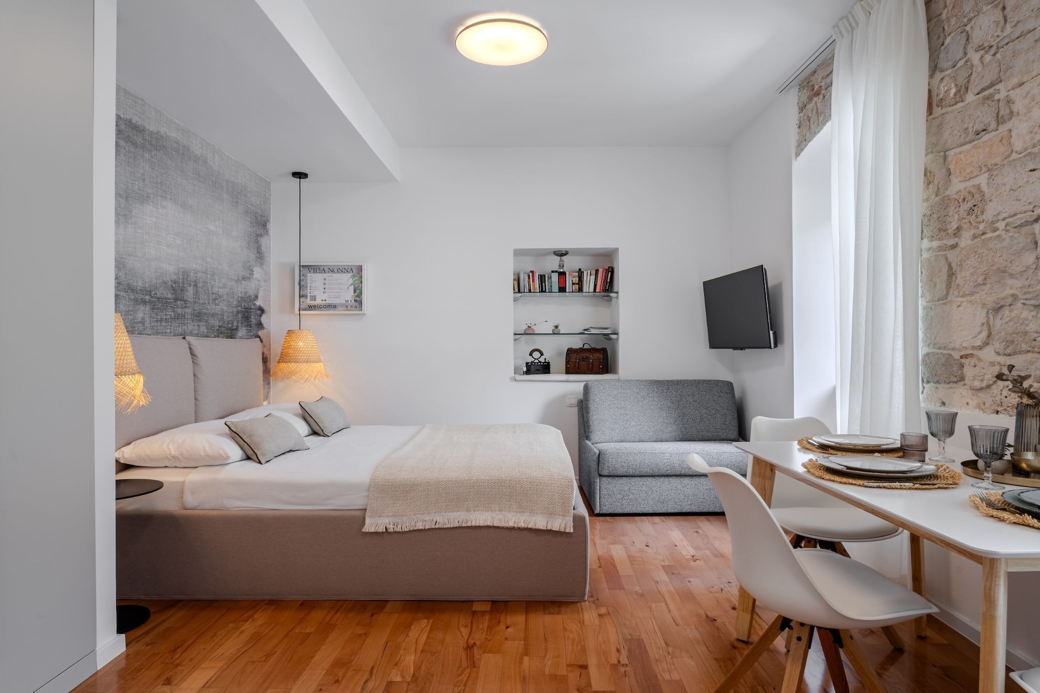 Apartments Nonna  - Studio Apartment - Chambre