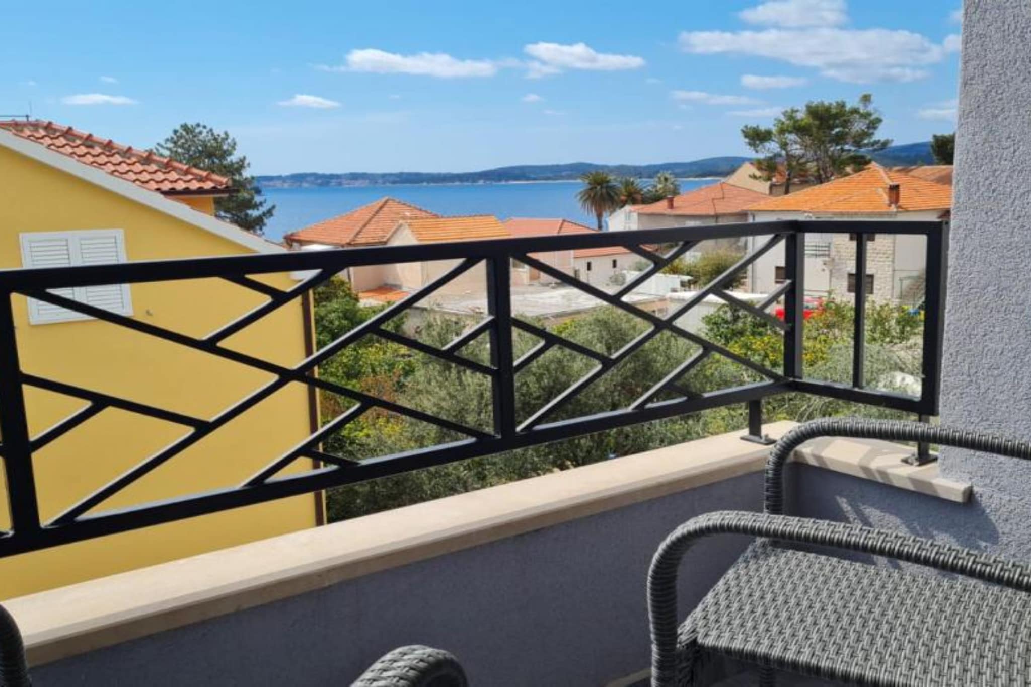 Apartments near the beach Orebic - Two bedroom apartment (703) - Terrasbalkon