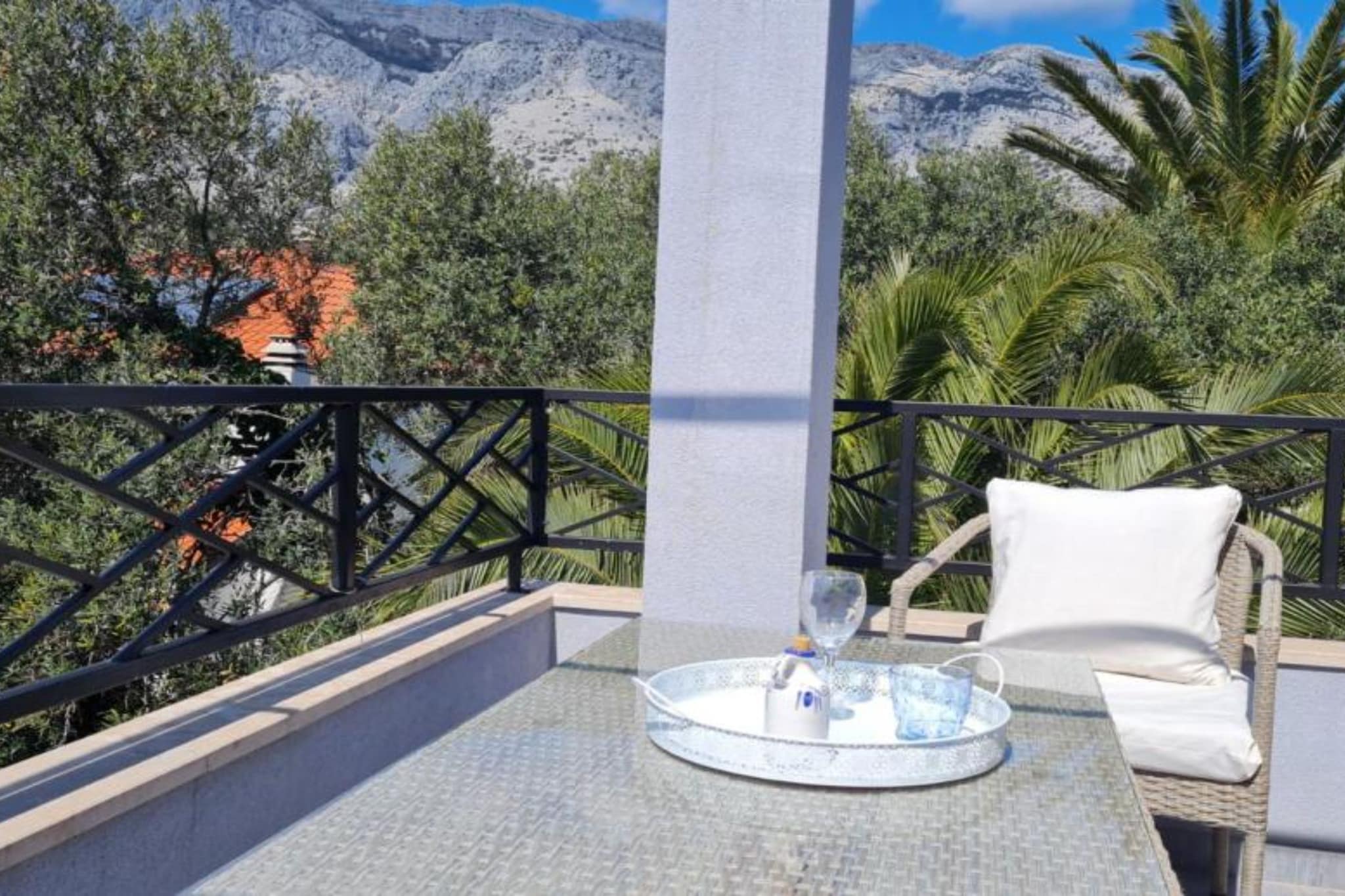 Apartments near the beach Orebic - One bedroom apartment (308) - Buitenlucht