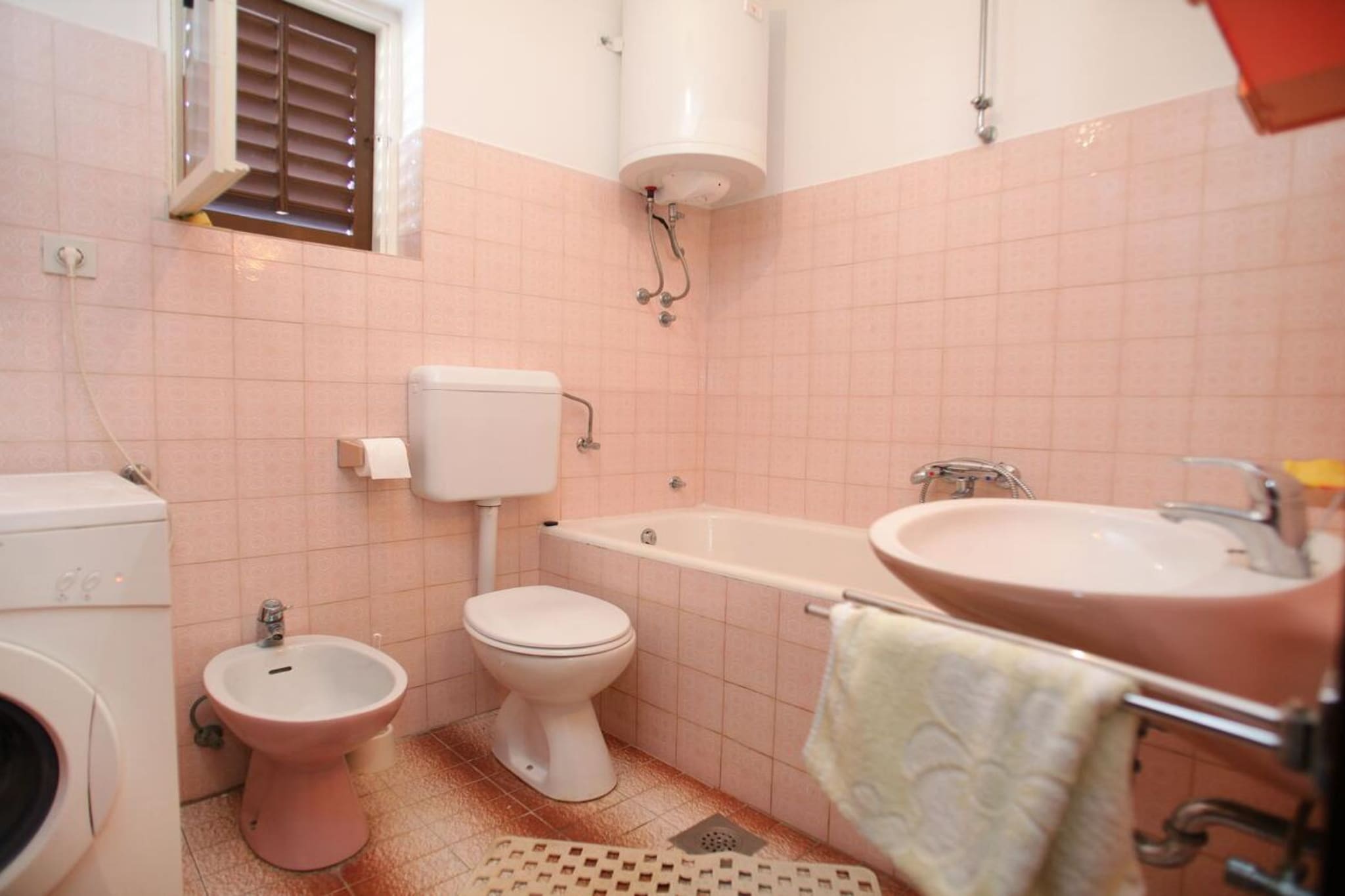Apartment Jelena- Two Bedroom Apartment with Terrace - Salle de bain