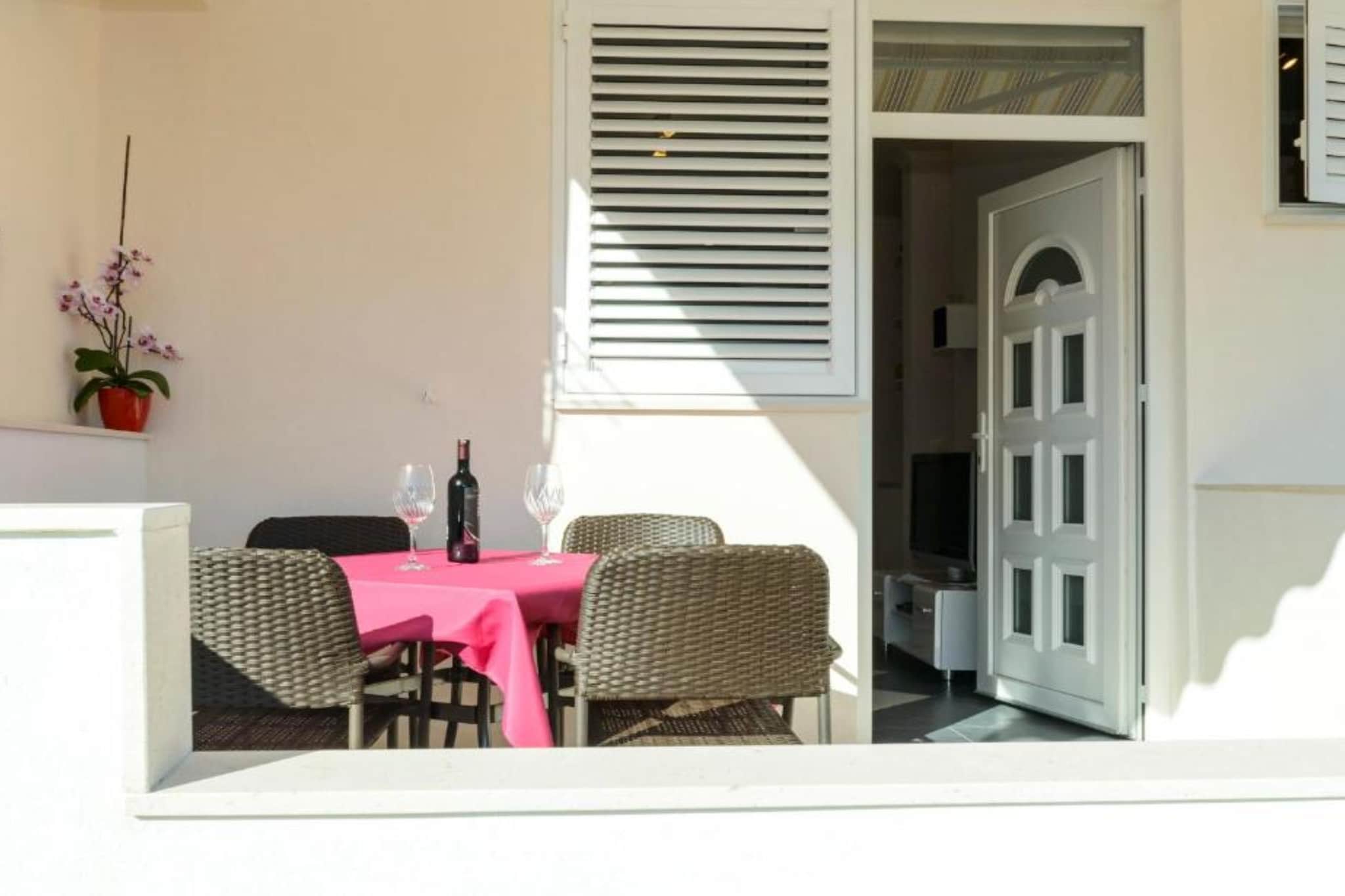 Lumina Sea Apartments Cavtat - Classic One Bedroom Apartment  with Sea View and Terrace - Terras