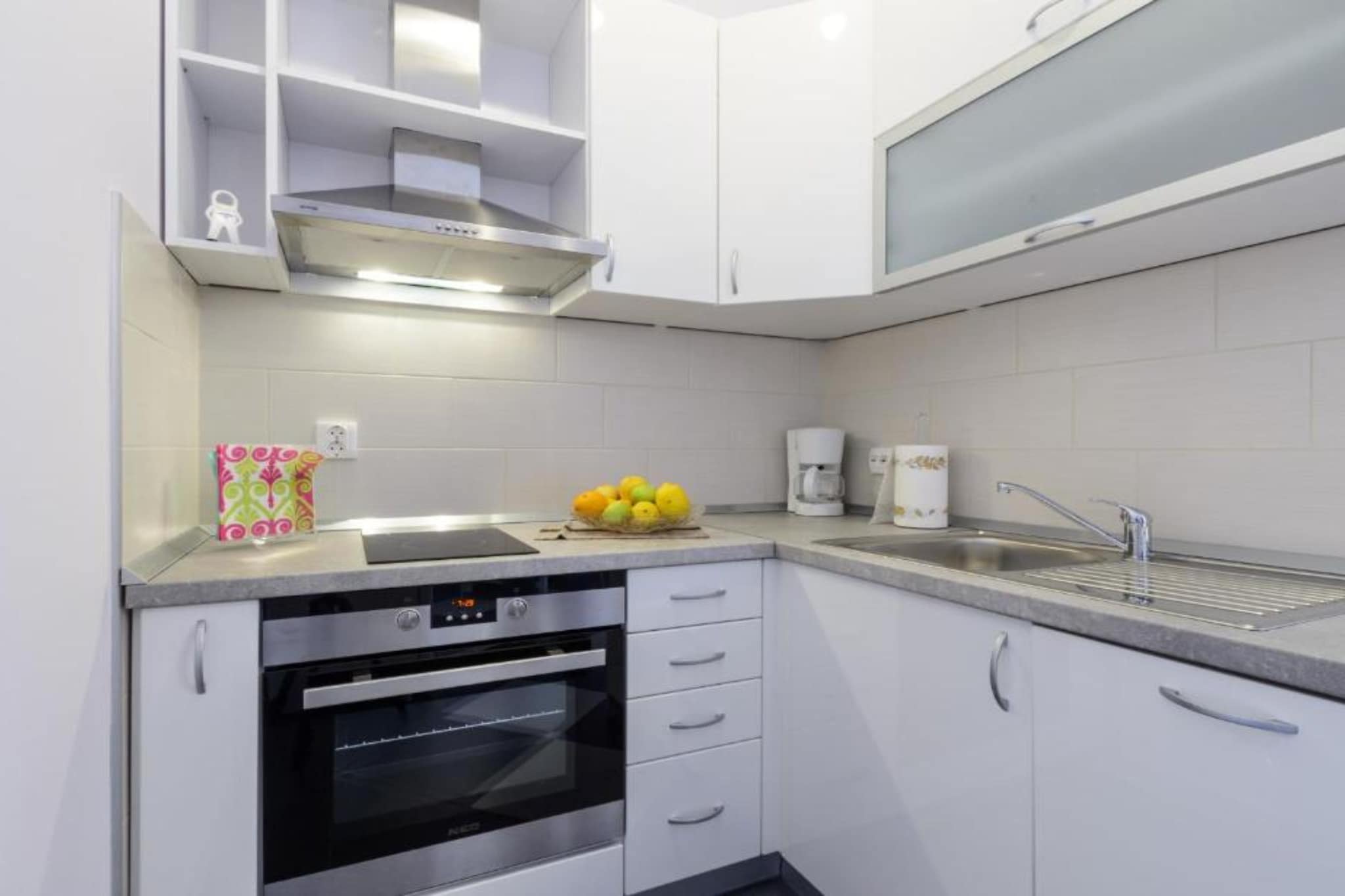Lumina Sea Apartments Cavtat - Classic One Bedroom Apartment  with Sea View and Terrace - Keuken