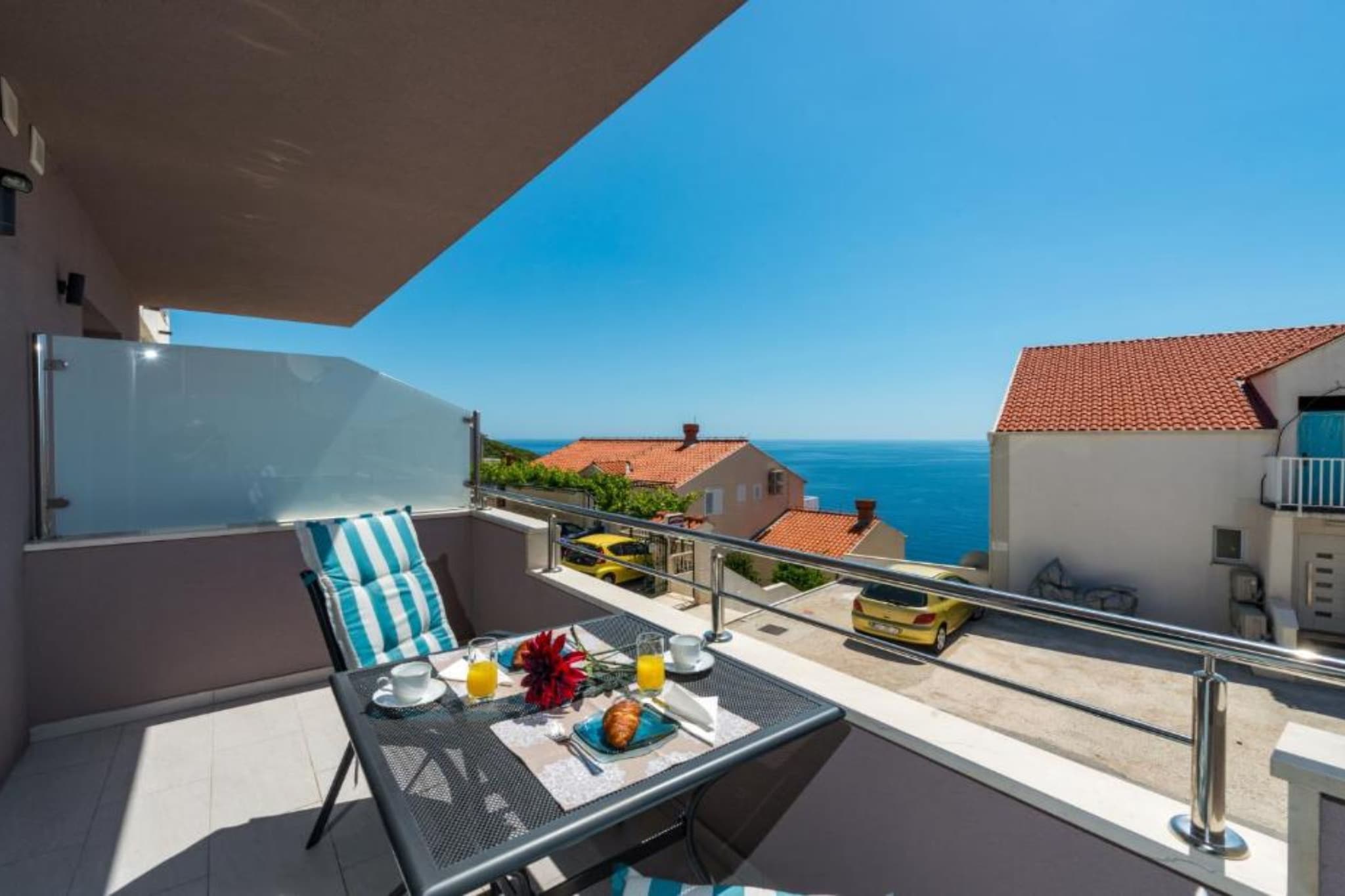Lumina Sea Apartments Cavtat - Two Bedroom Apartment with Sea View and Terrace - Terras