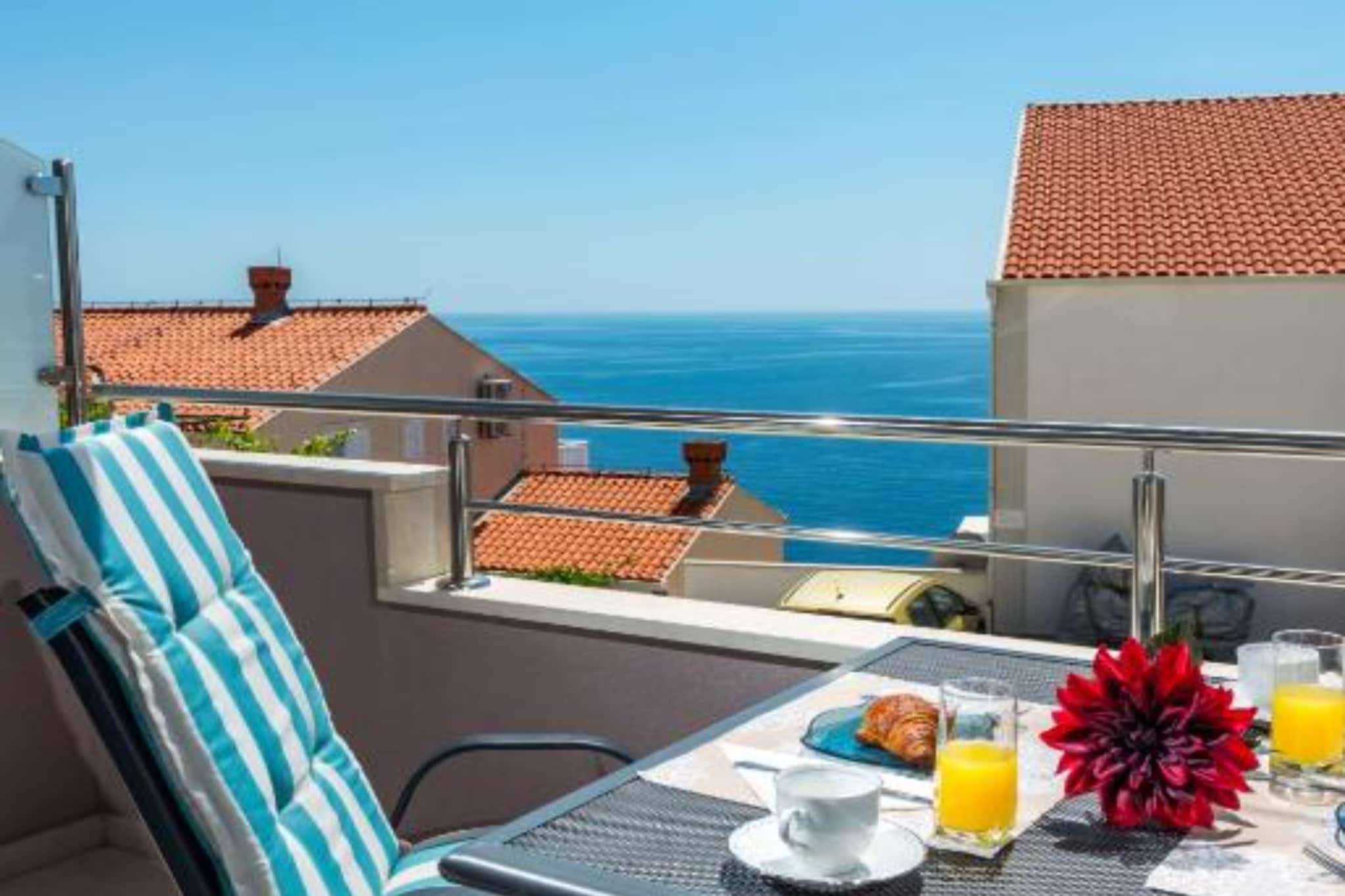 Lumina Sea Apartments Cavtat - Two Bedroom Apartment with Sea View and Terrace - Terras