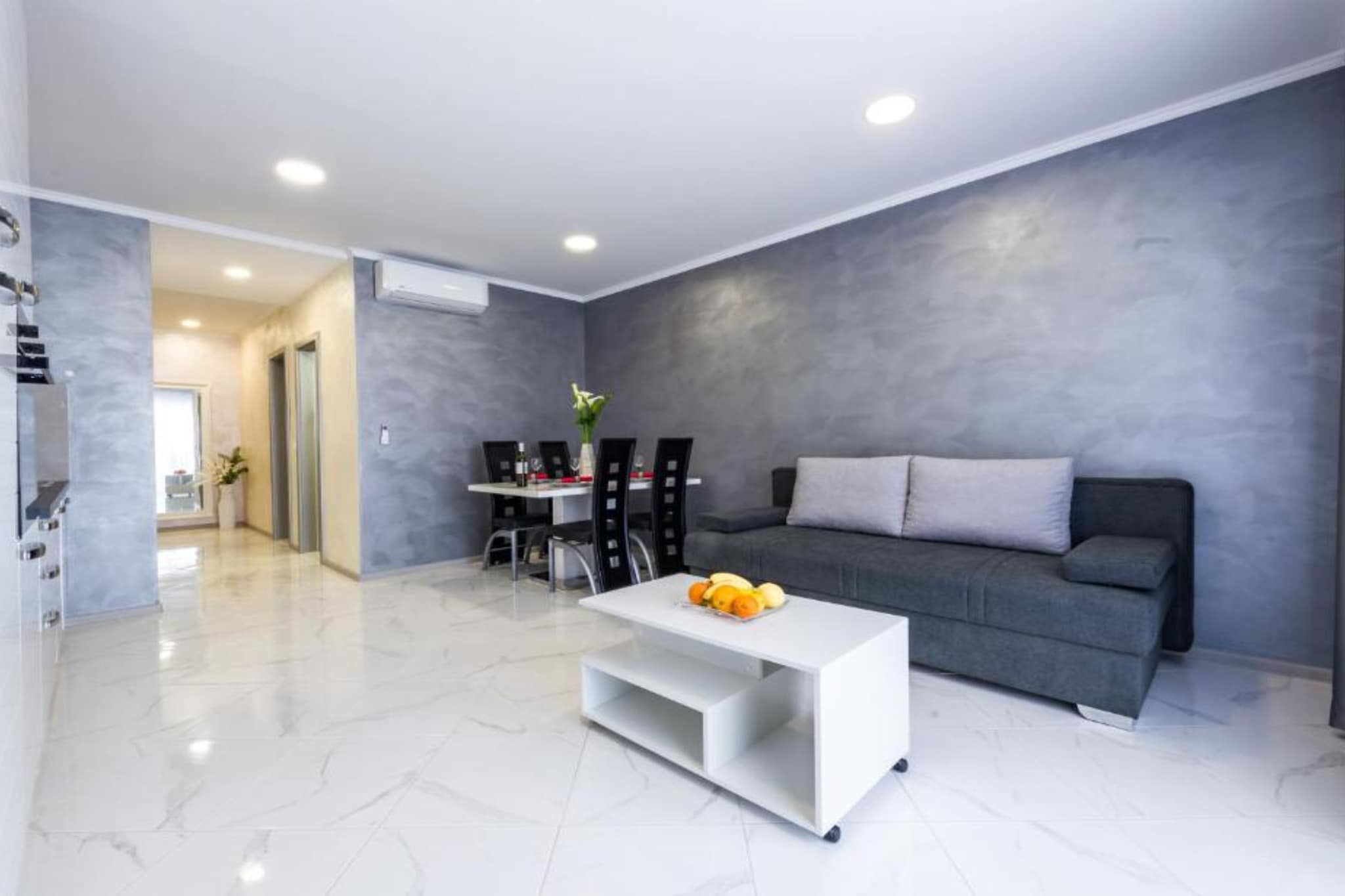 Lumina Sea Apartments Cavtat - Two Bedroom Apartment with Sea View and Terrace - Woonkamer